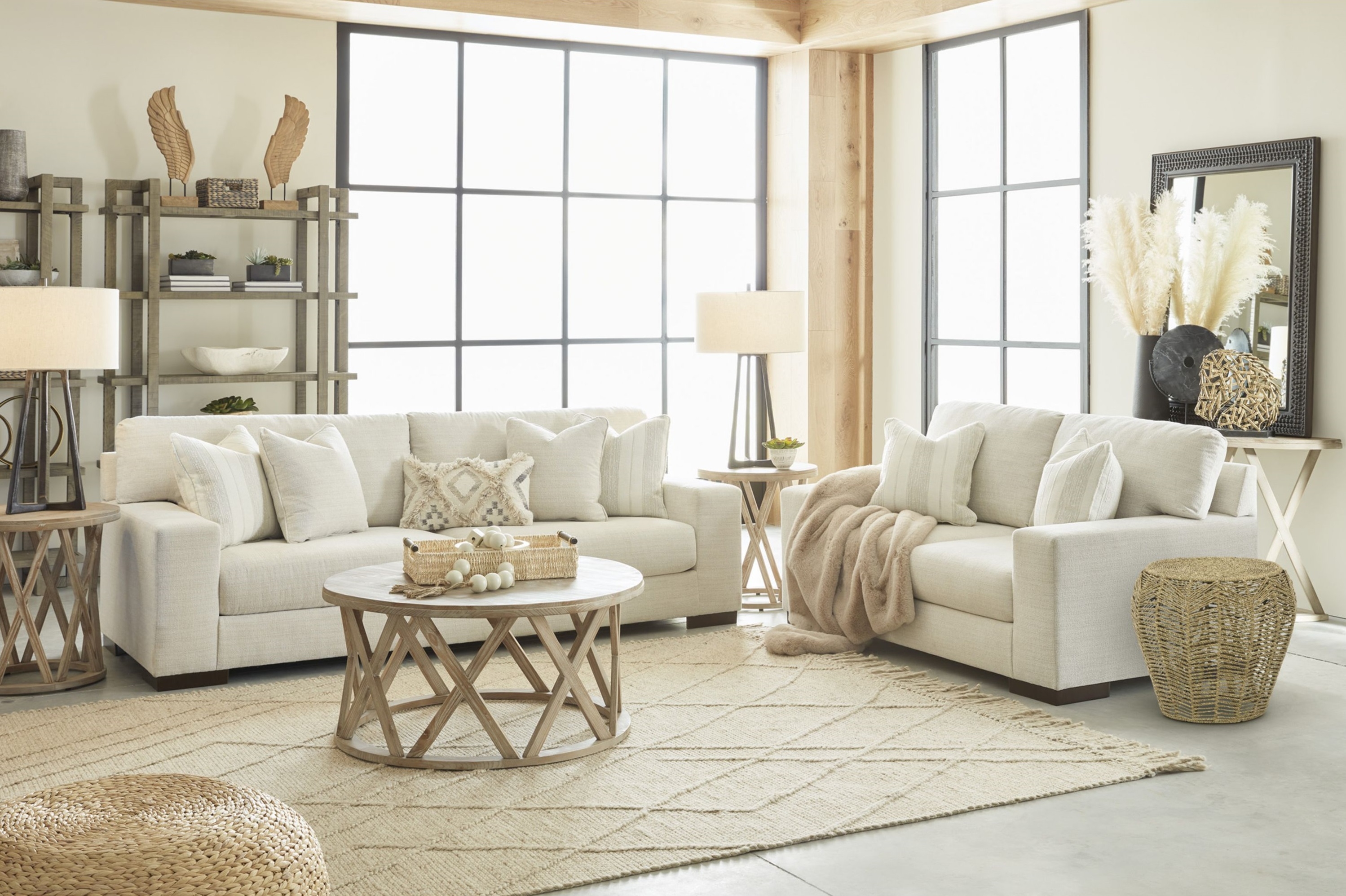 Ashley Maggie Sofa and loveseat