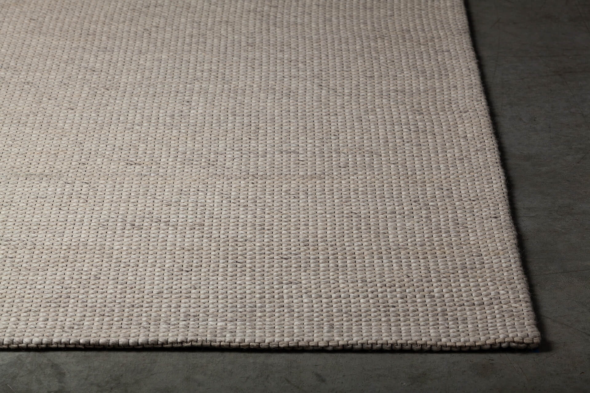 Aspen Wool/Cotton Rectangular Hand-woven Rug, 5' x 7'6"
