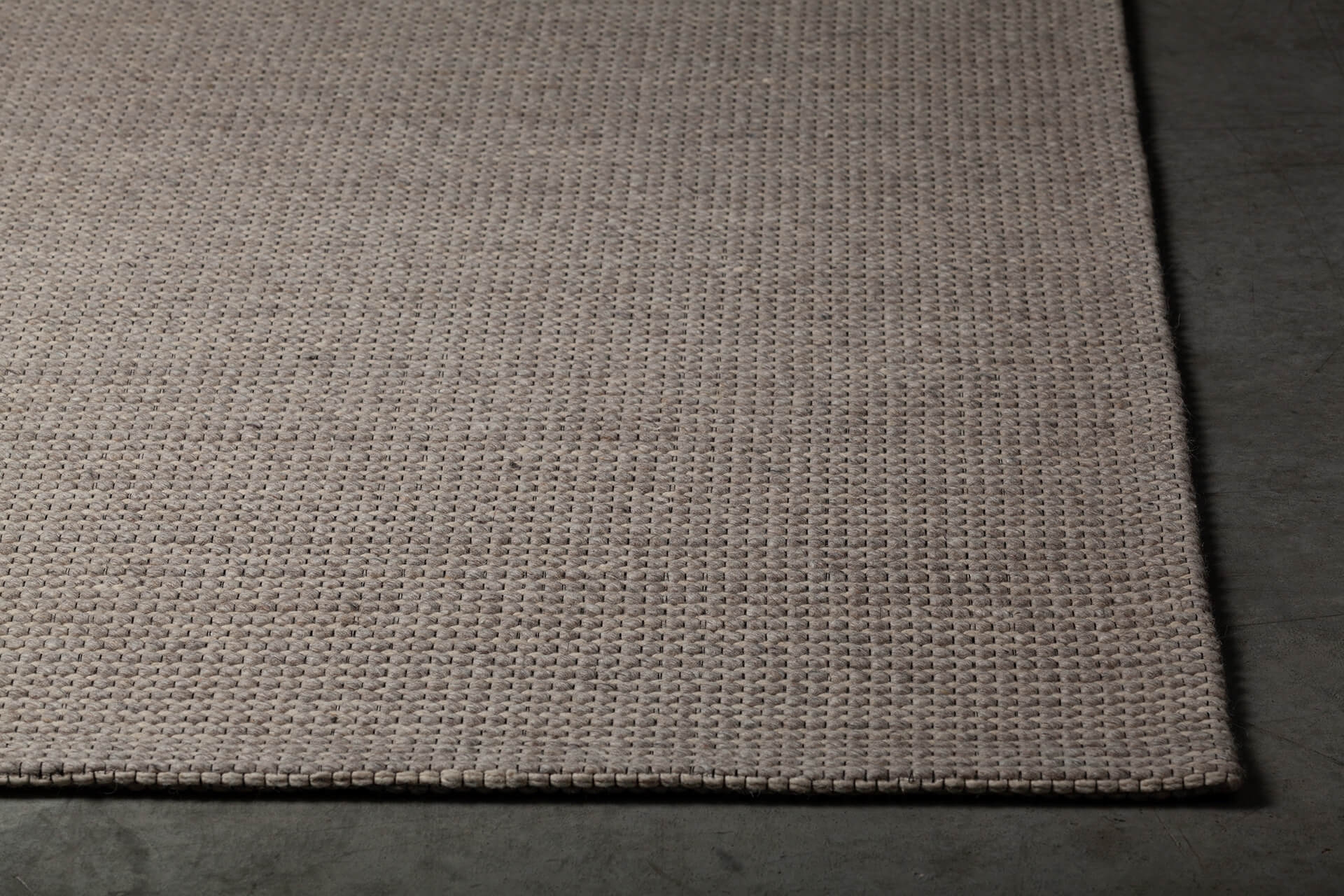 Aspen Wool/Cotton Rectangular Hand-woven Rug, 5' x 7'6"