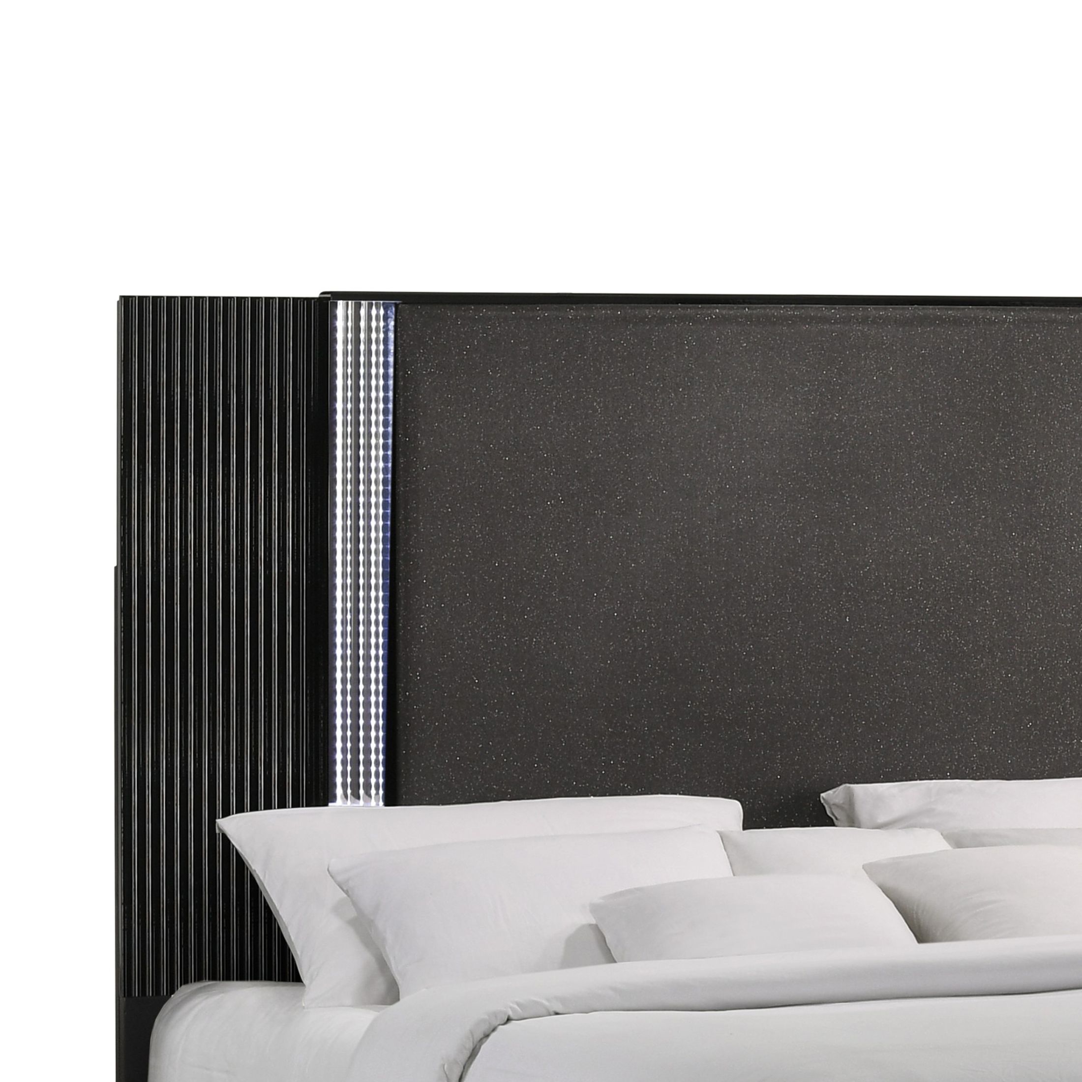 Aspen King Size Bed w/LED Lighting