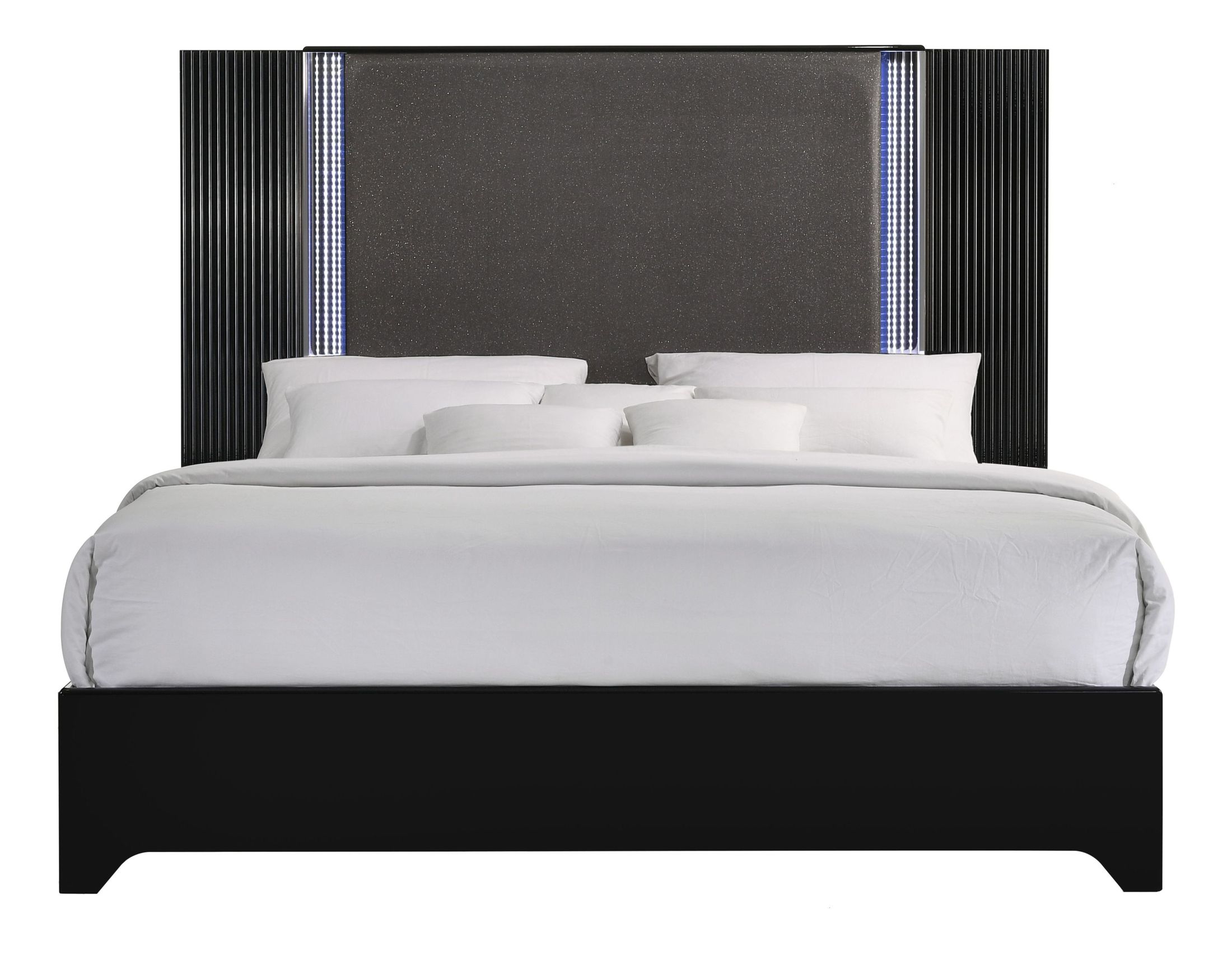 Aspen King Size Bed w/LED Lighting