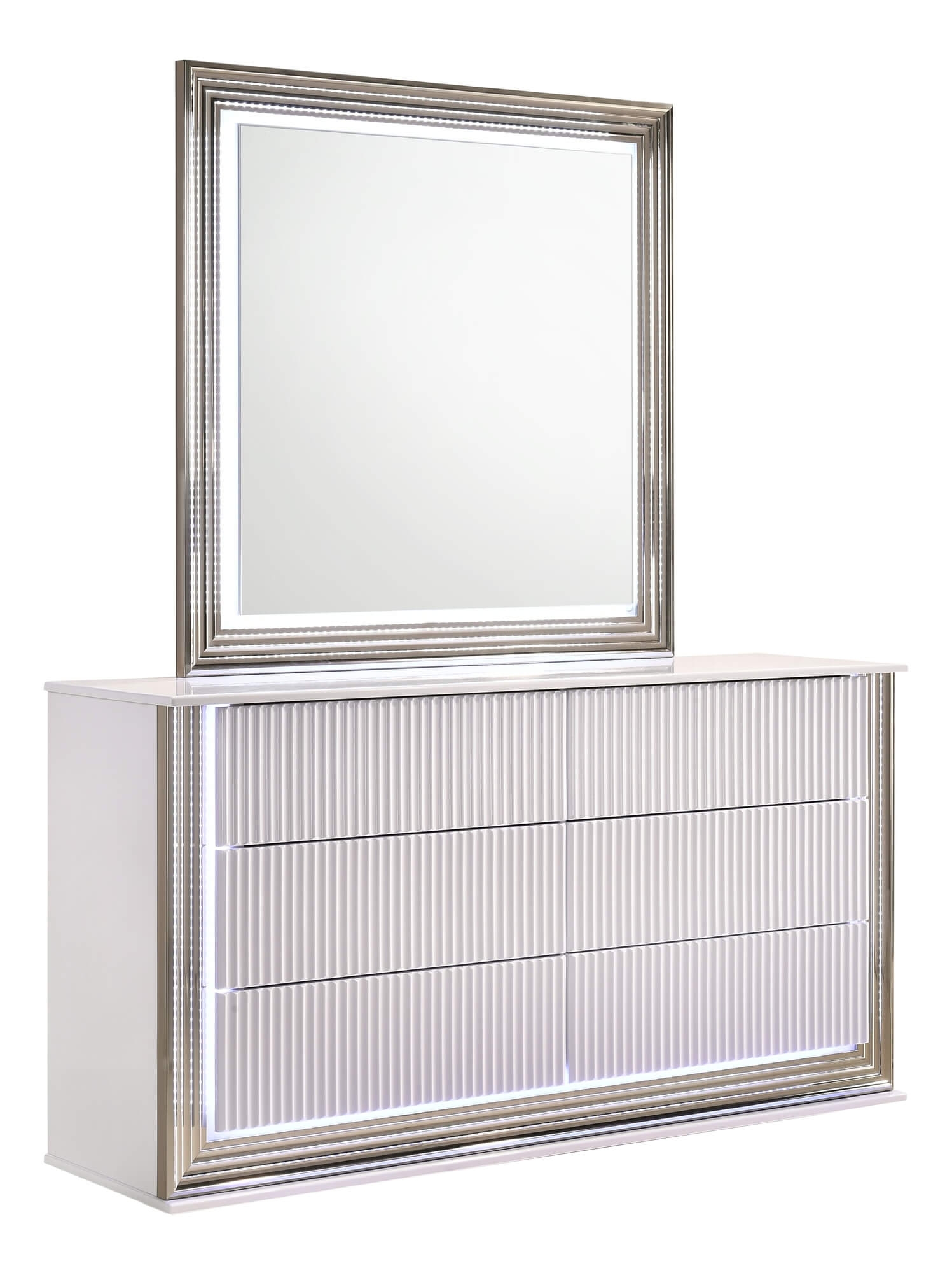 Aspen Mirror w/LED Lighting