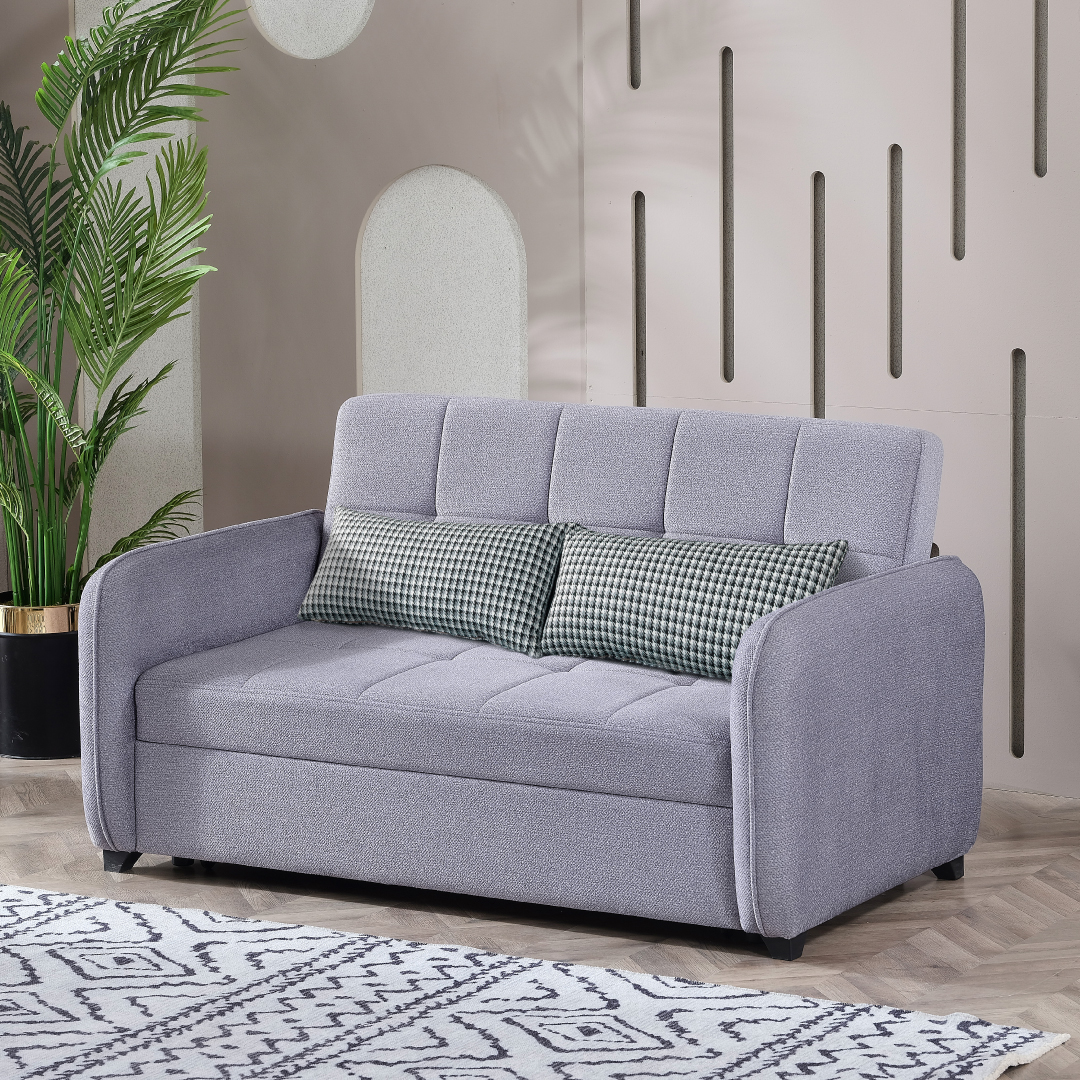 Aspen Fabric Pull-Out Sleeper Loveseat