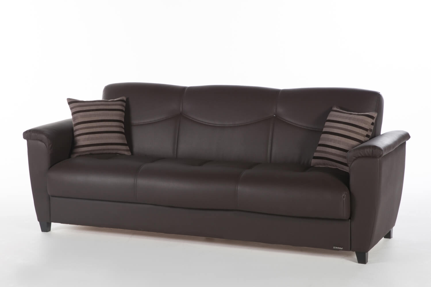 Aspen PU Storage Sleeper Sofabed