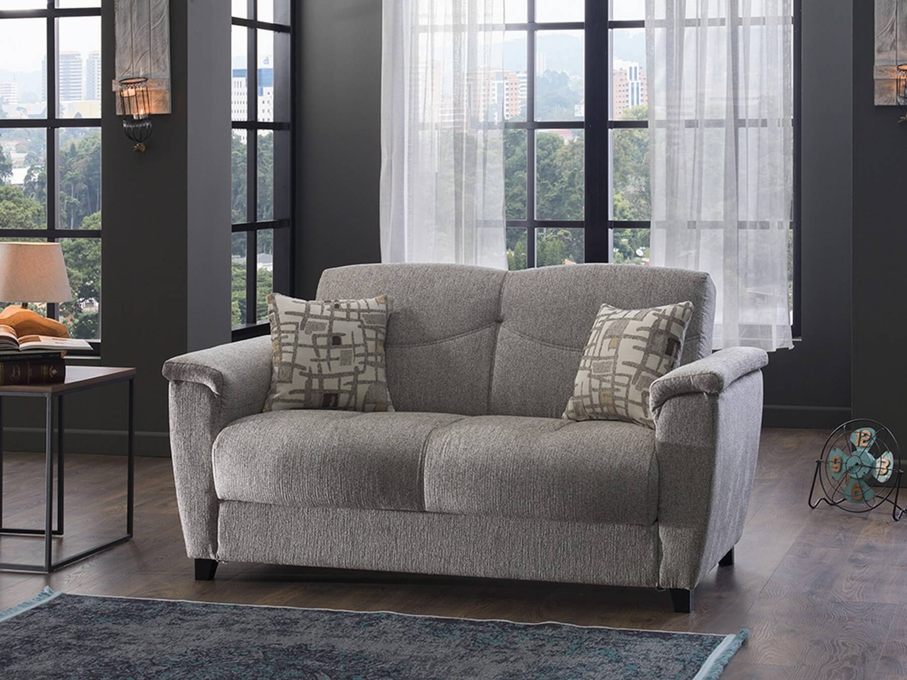 Anderson 2in 1 Flared Arm Couch