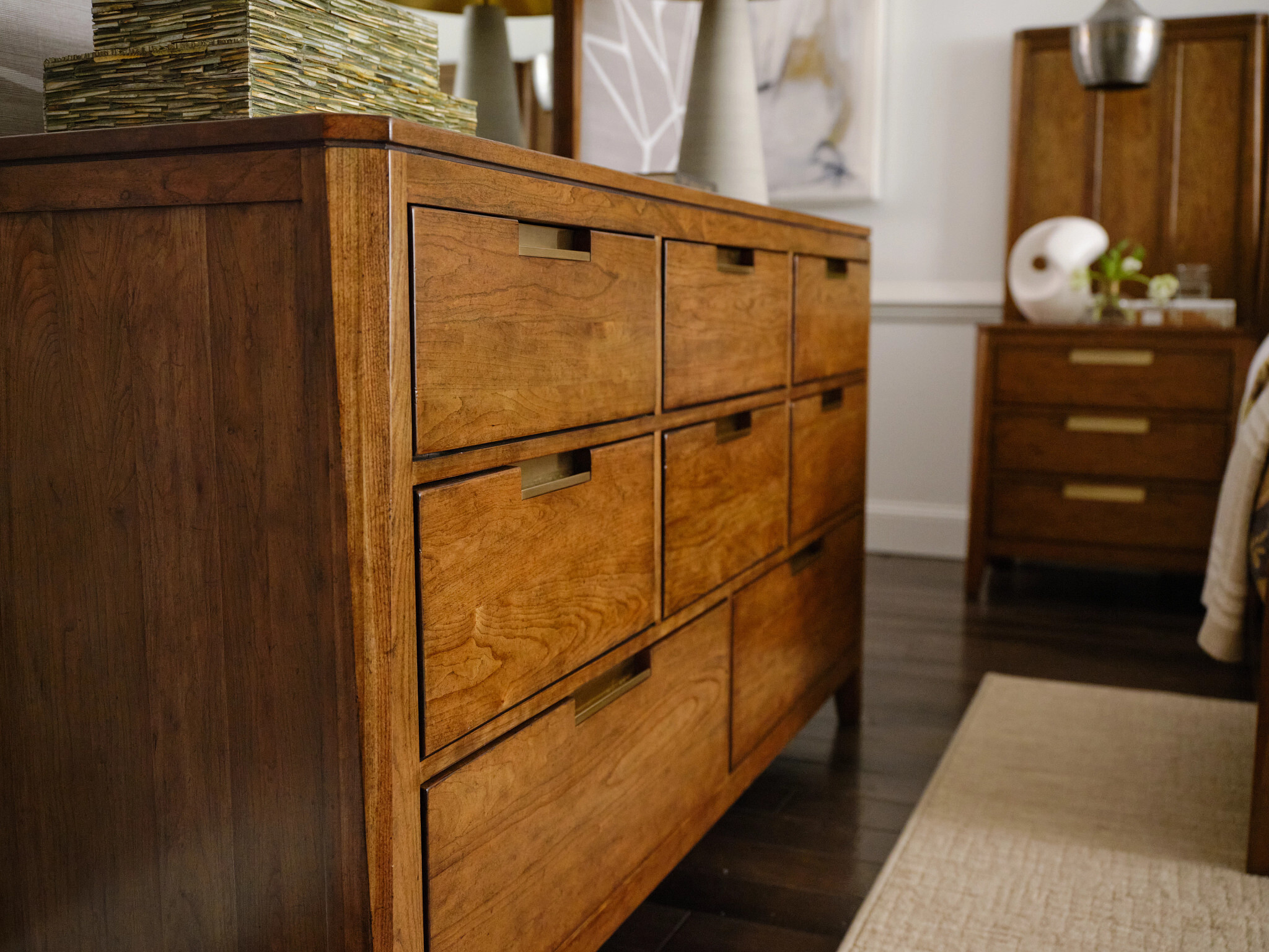 Aspire Metal Panel Bedroom Set