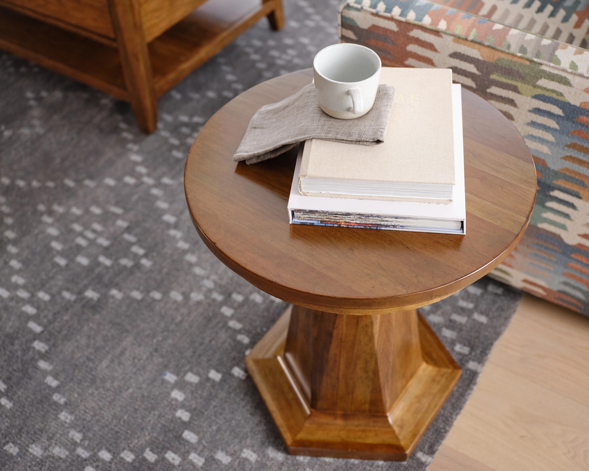 Aspire Profile Rectangular Wood Coffee Table Set