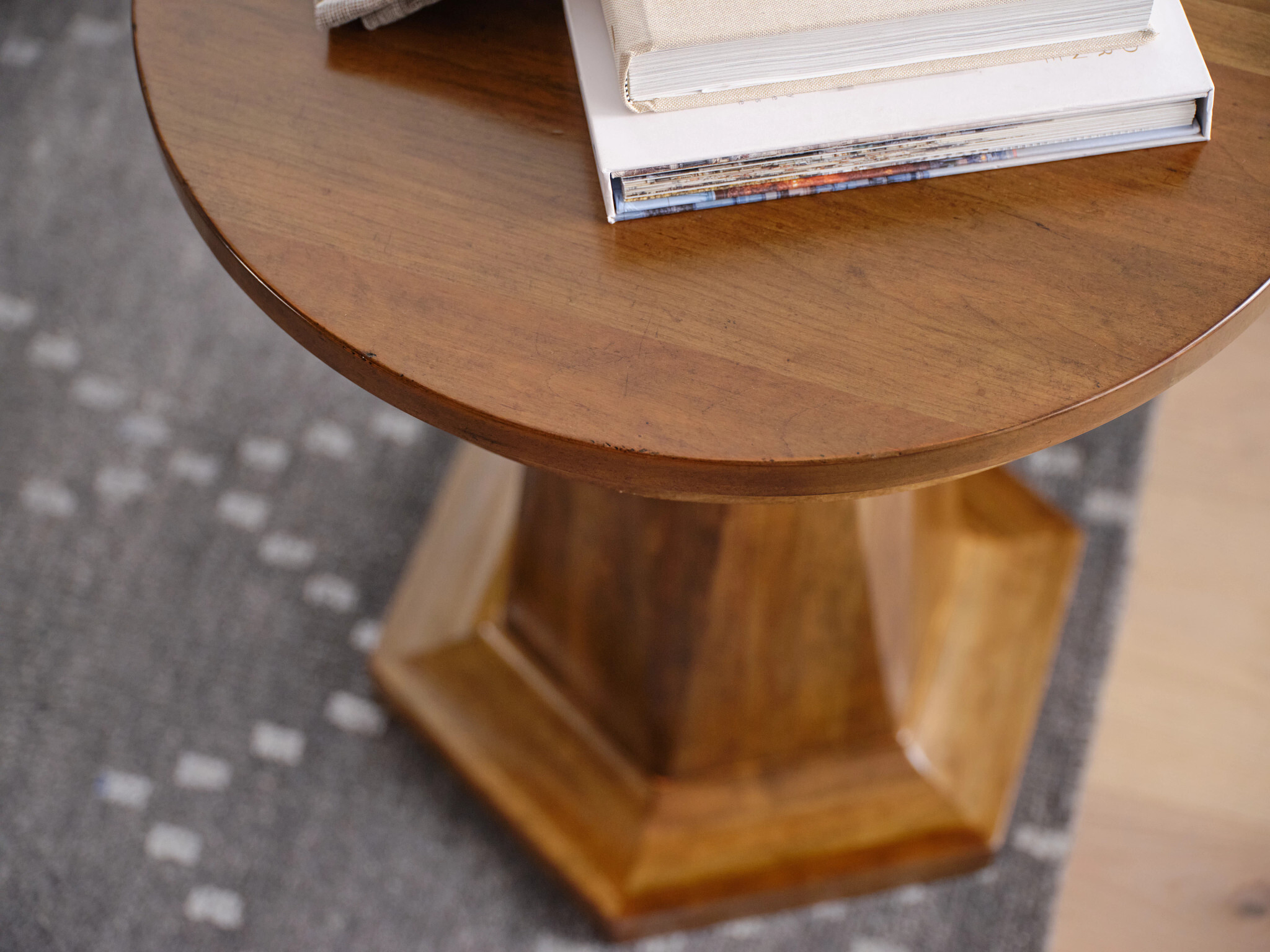 Aspire Clarity Square Wood/Glass Coffee Table Set