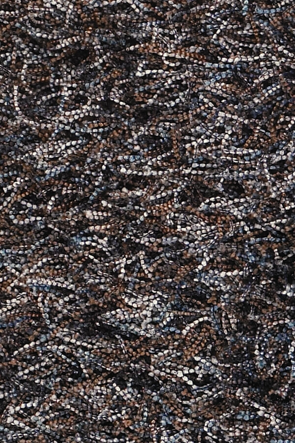Astrid Polyester Round Handmade Rug, 7'9"