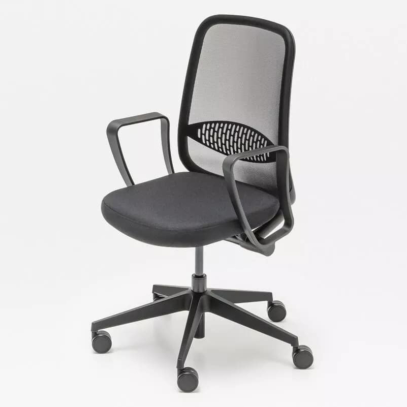 MDD Astro Black Chair Side