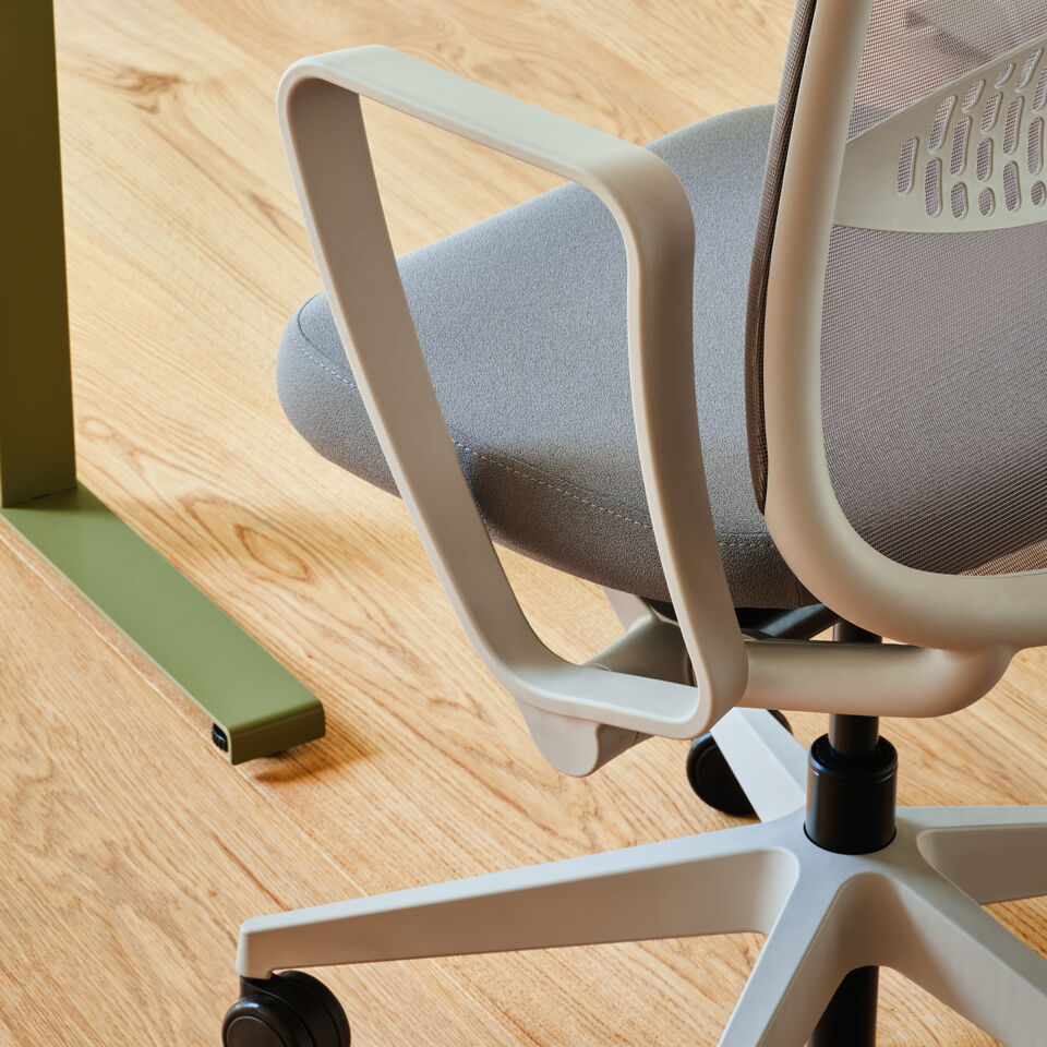 Astro Grey Chair Soft Seat