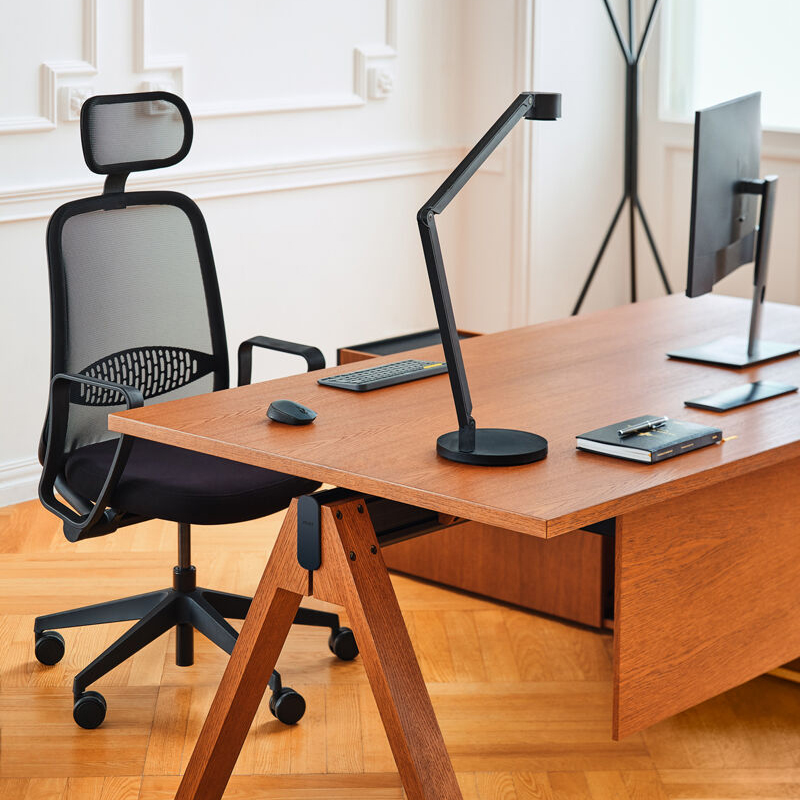 Astro Black Chair by MDD Office Furniture