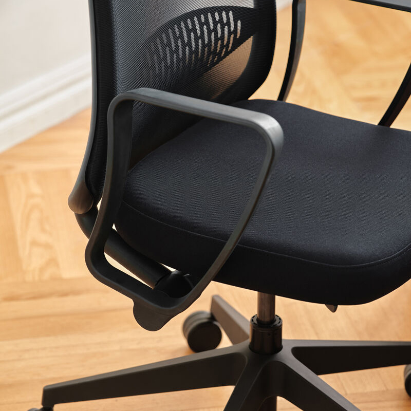 Astro Black Chair Soft Seat