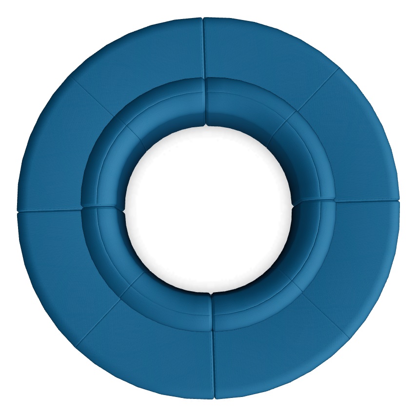 Artiko Round Office Lounge Sofa