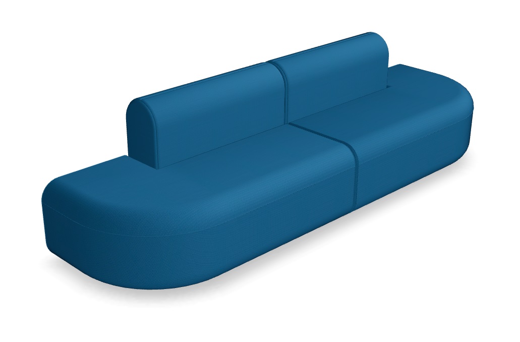 Artiko 111.8-inch Straight Office Lounge Sofa