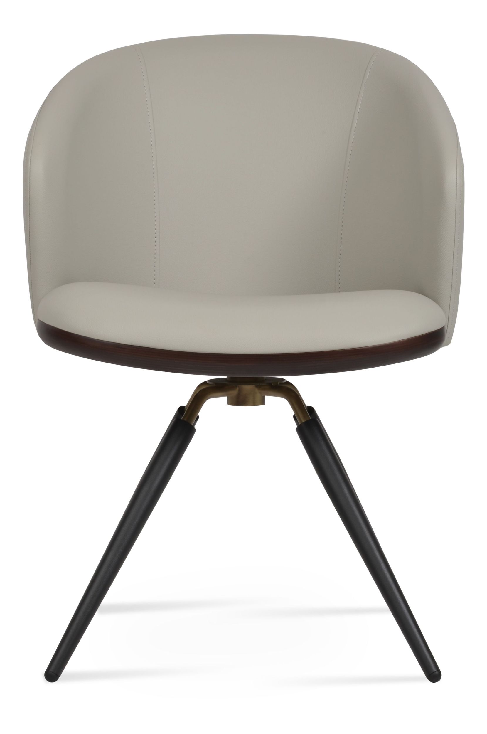 Athena Carrot Swivel Dining Chair