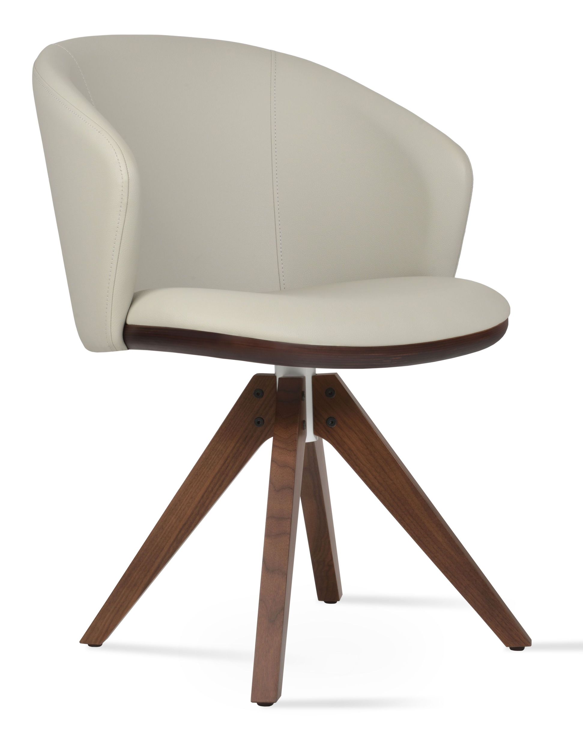 Athena Pyramid Swivel Dining Chair