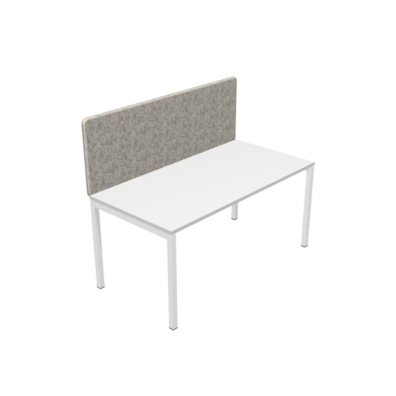 NARBUTAS Nova O D31.5" Crescent Desk Screen With Metal frame