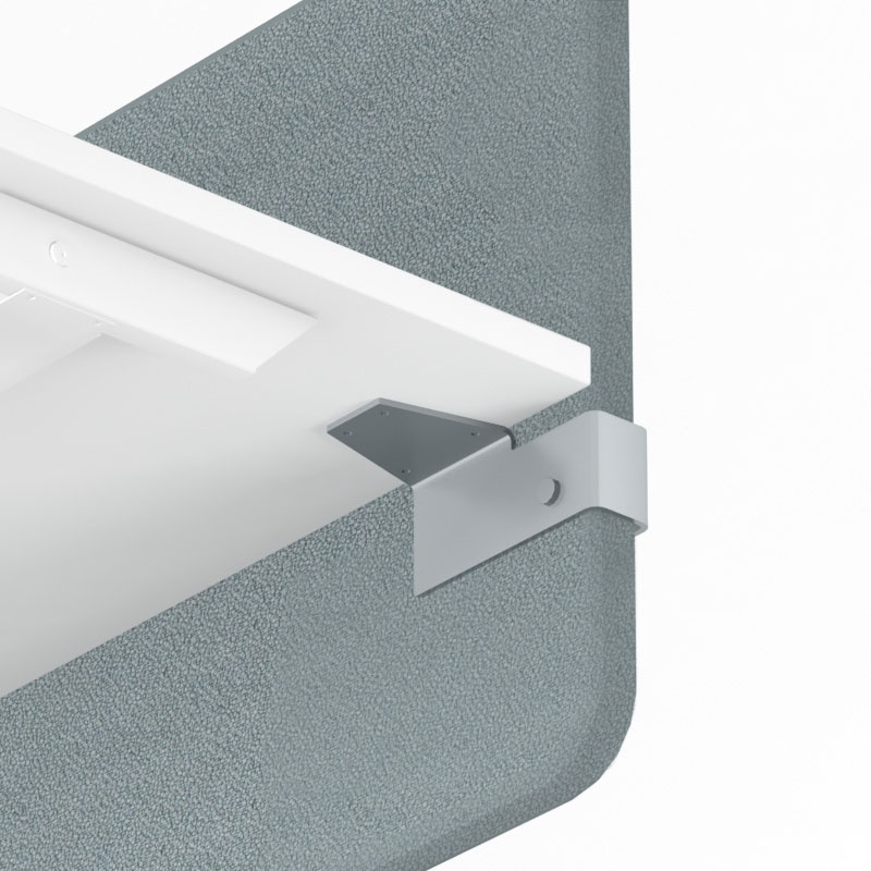 Top 530 70.8" Fabric Acoustic Desk Screen (w/Fittings) for Easy/T-Easy/One/One H Desk