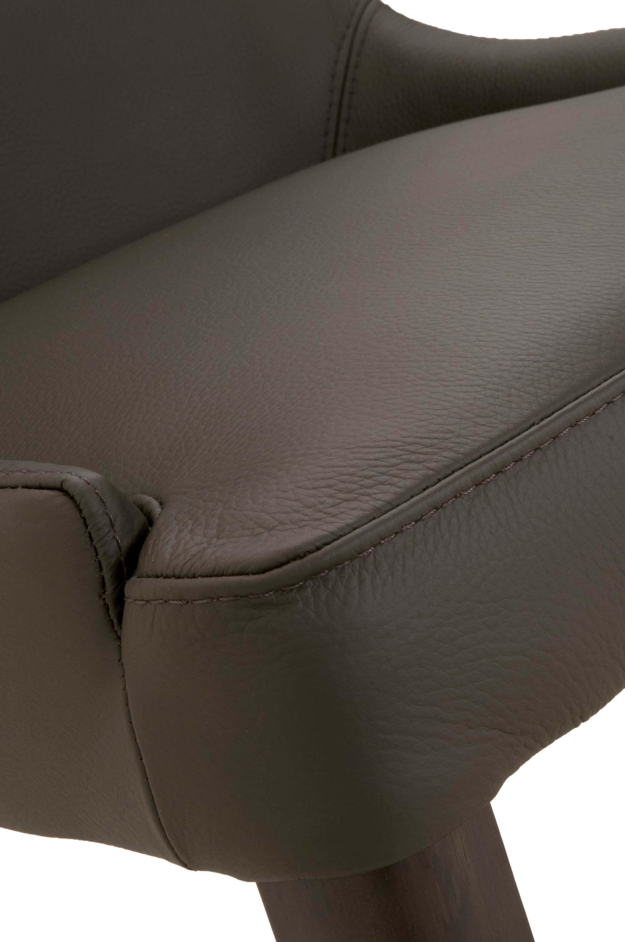 Aurora Top Grain Leather Dining Chair