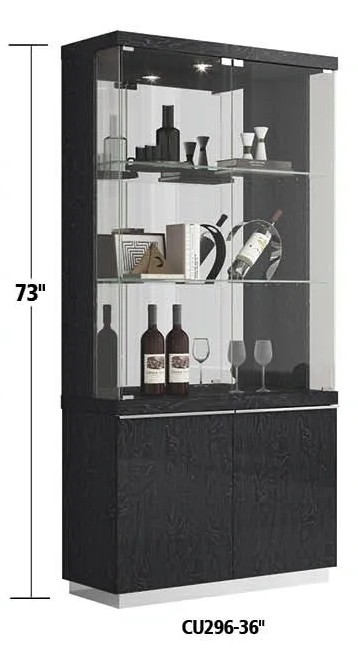 AV296 36-inch Curio