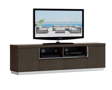 AV 292-75" 2-Door 2-Drawer TV Stand