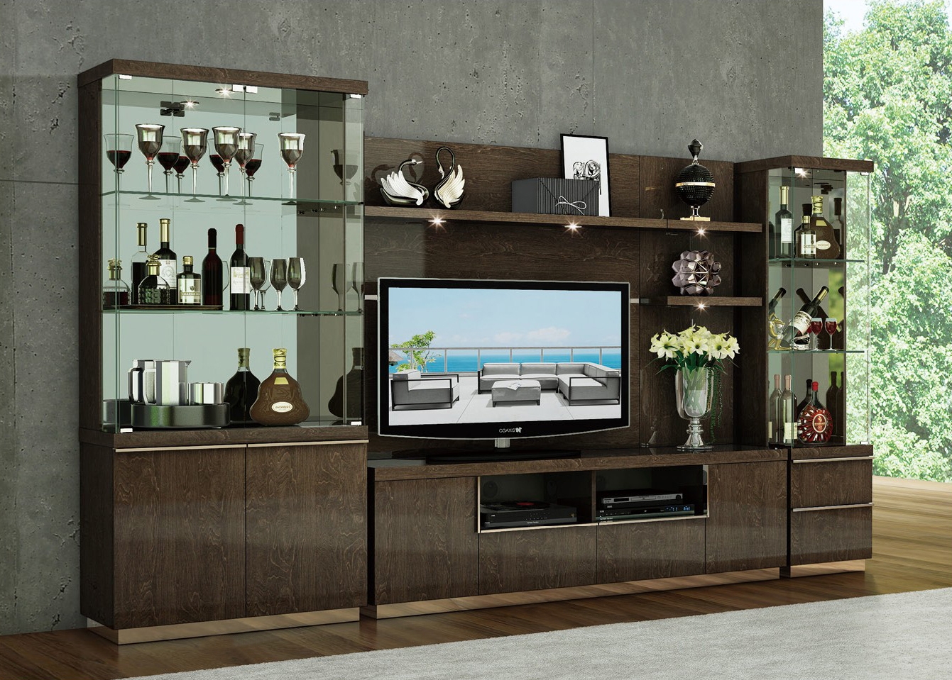 AV 292 Wall Unit, Composition 7