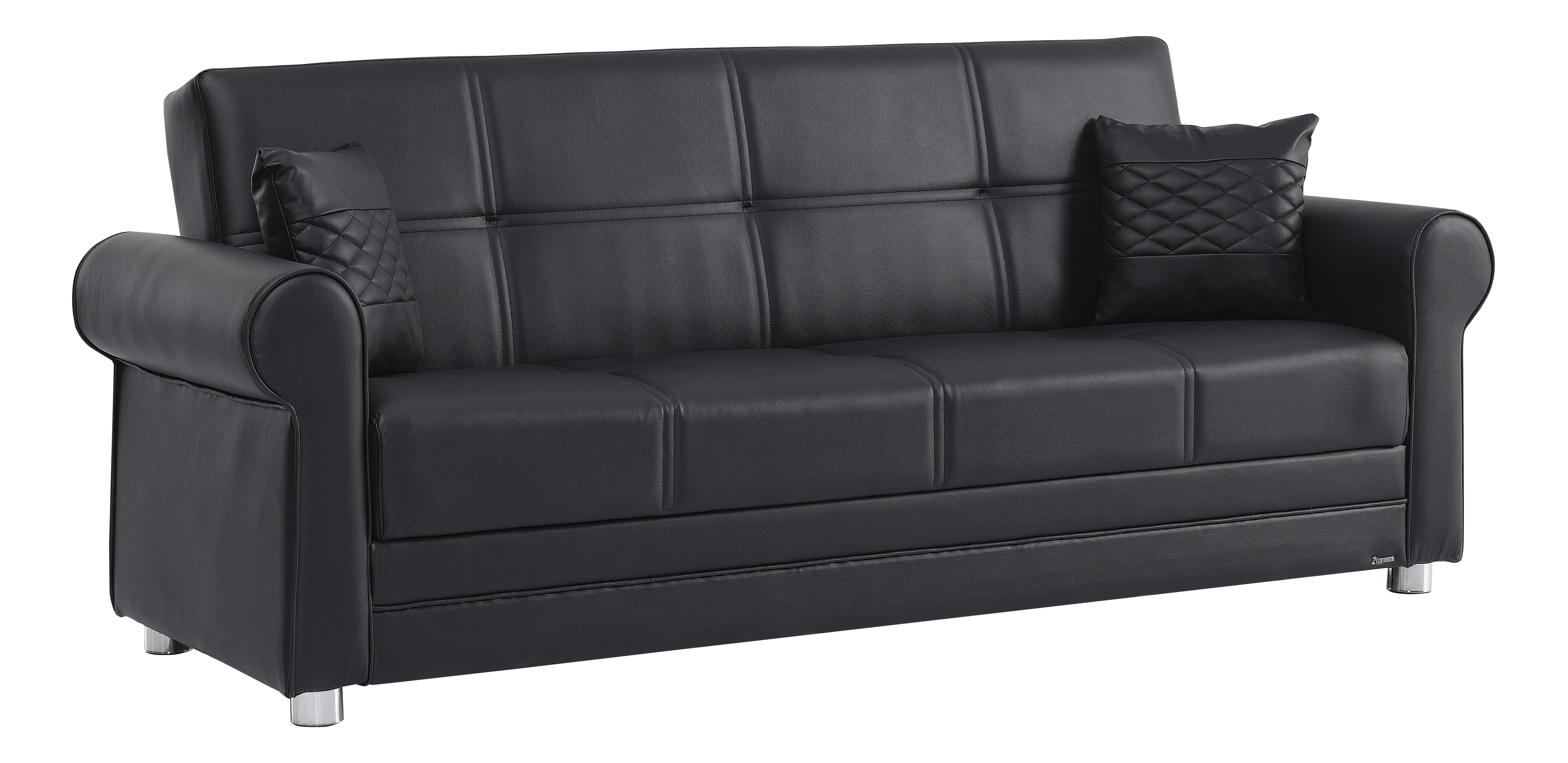 Avalon New Leatherette Convertible Living Set
