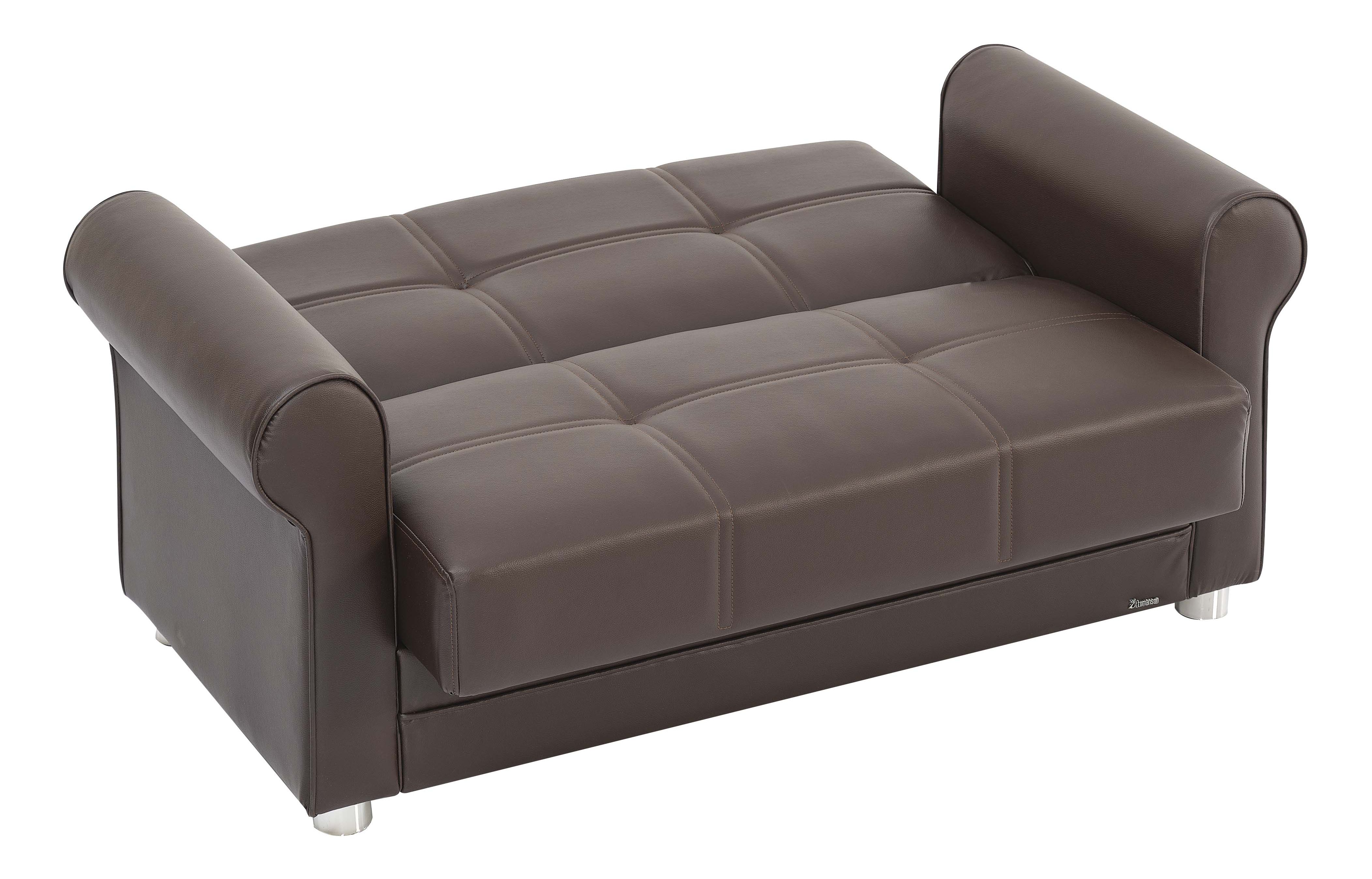 Avalon New Leatherette Convertible Living Set
