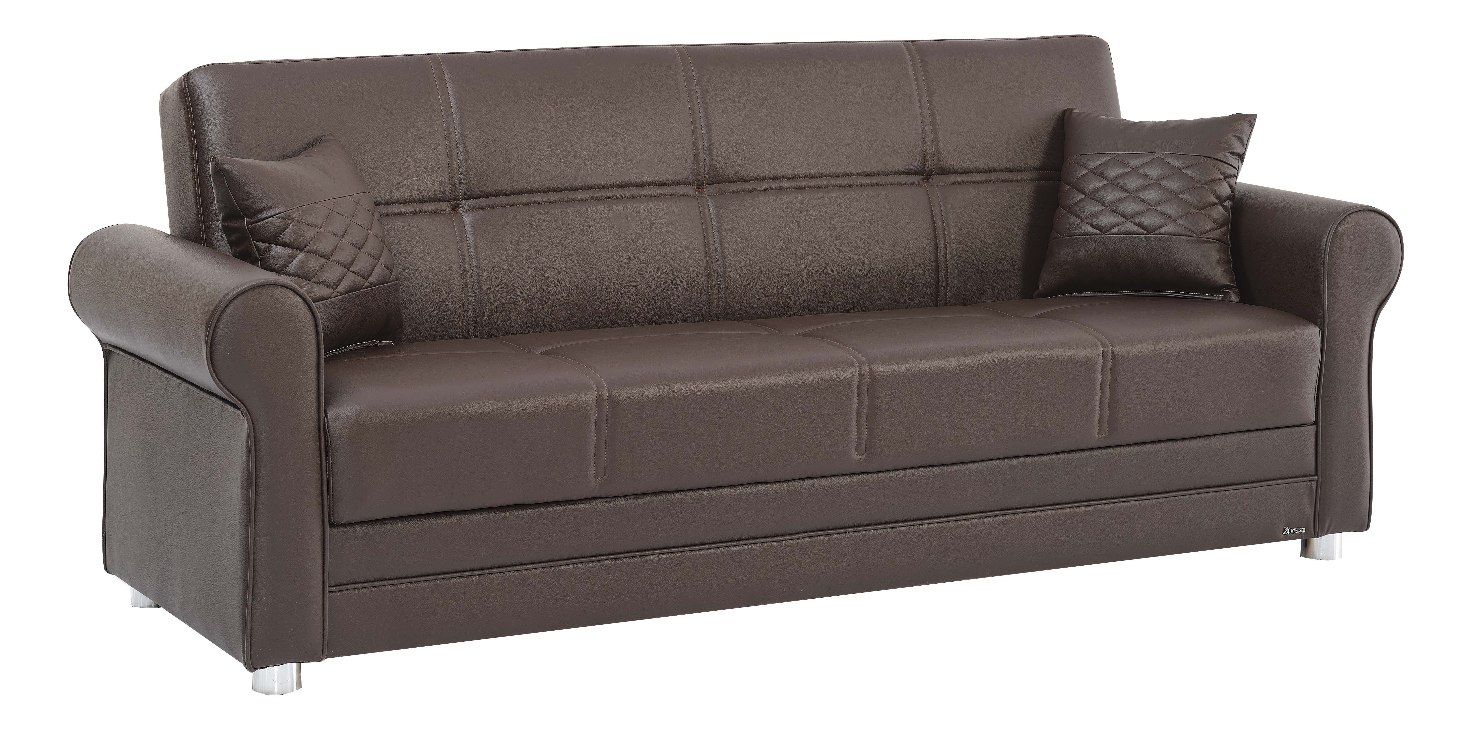 Avalon New Leatherette Convertible Living Set