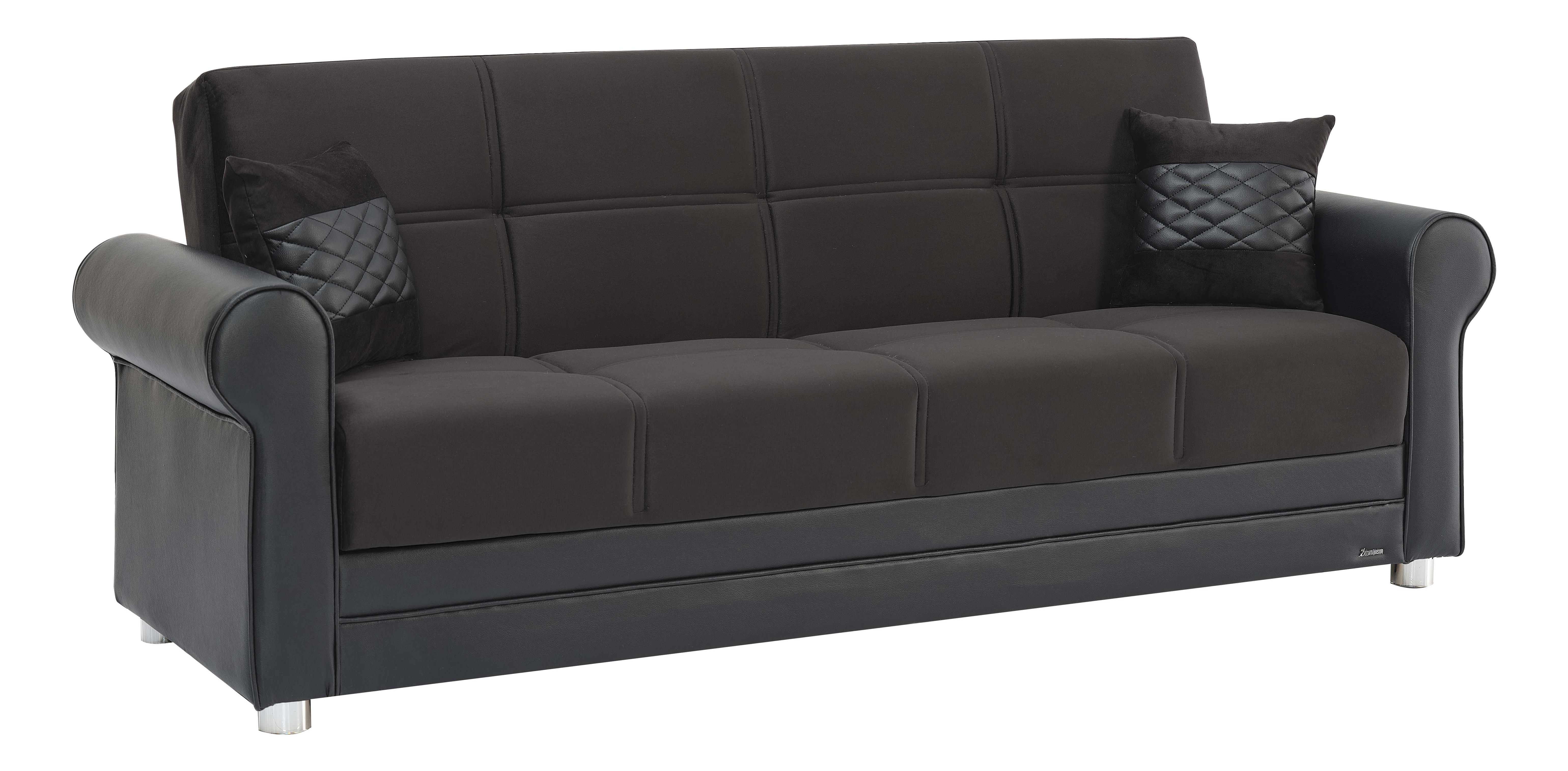 Avalon New Fabric/Leatherette Convertible Sofabed