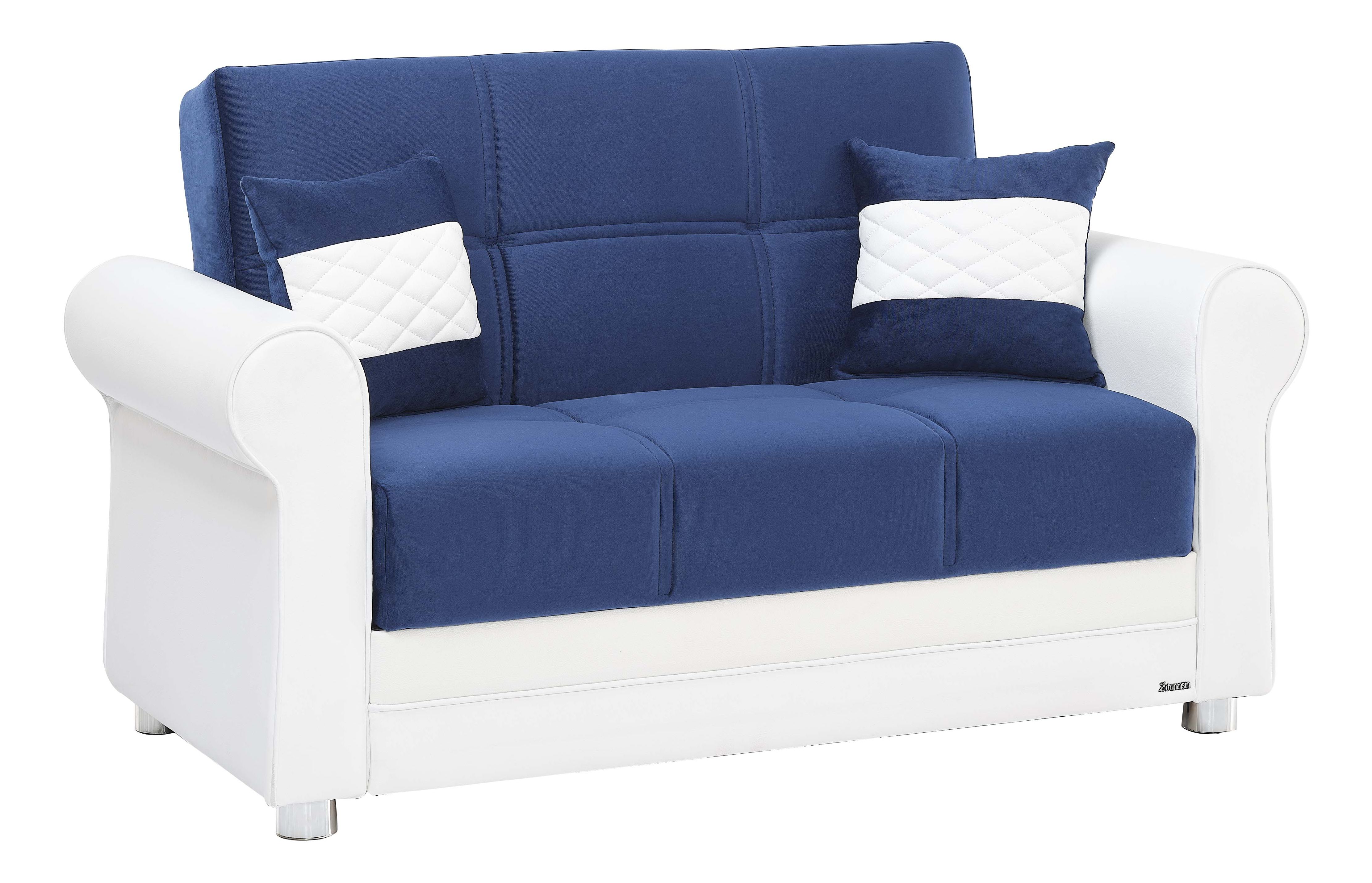 Avalon New Fabric/Leatherette Convertible Living Set