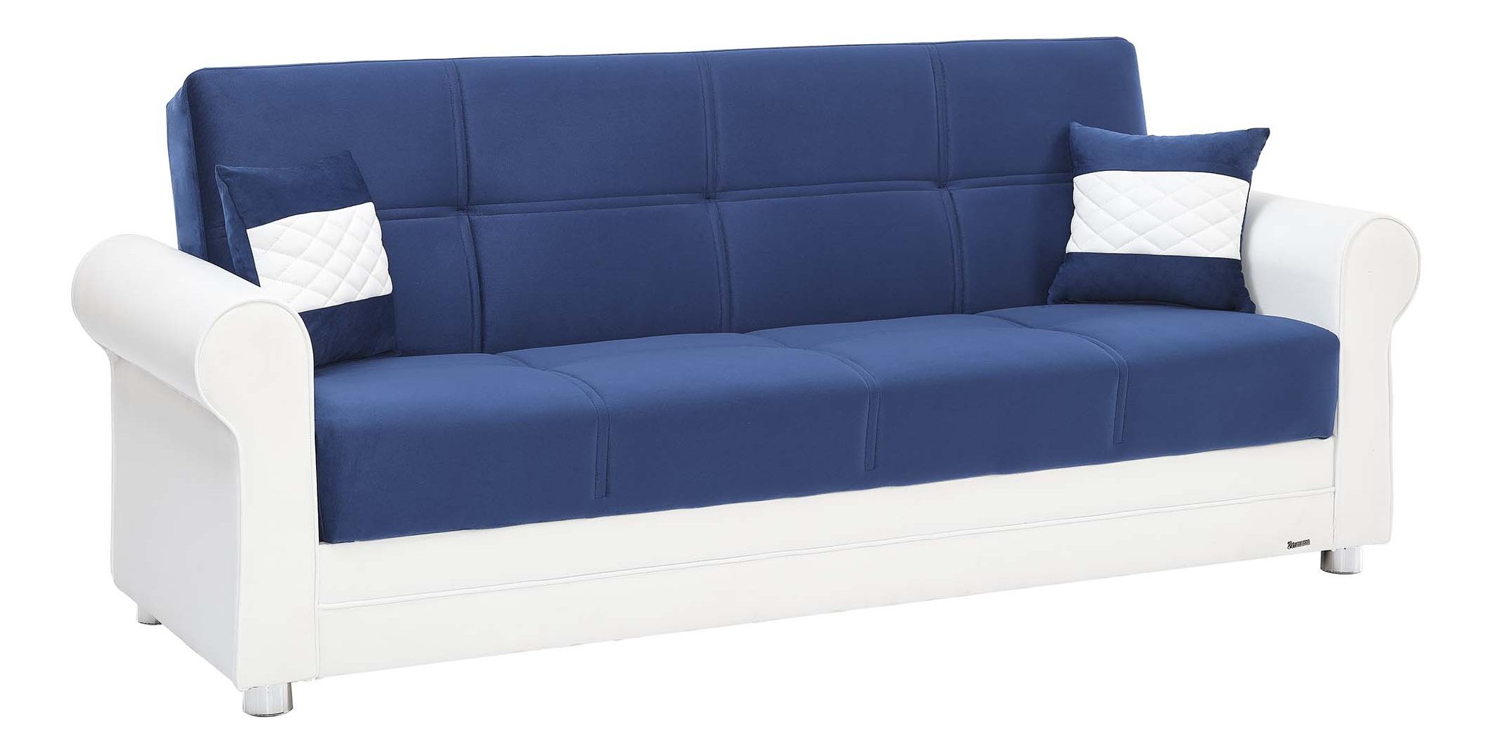 Avalon New Fabric/Leatherette Convertible Living Set