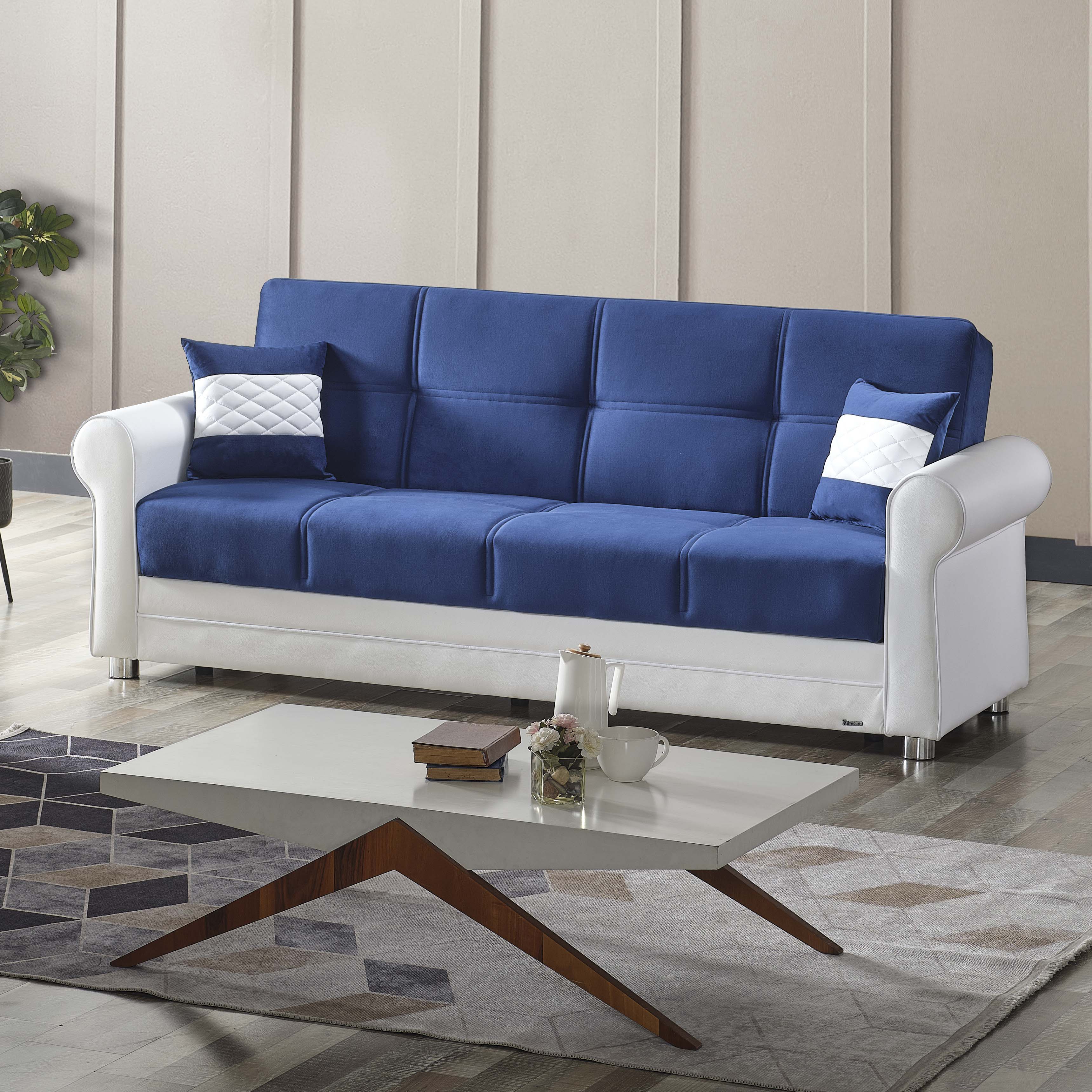 Avalon New Fabric/Leatherette Convertible Sofabed