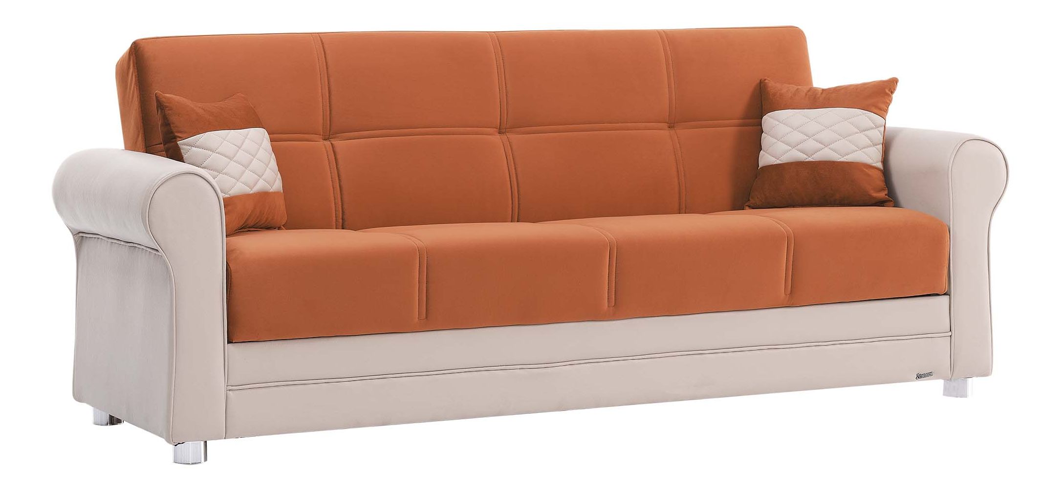 Avalon New Fabric/Leatherette Convertible Living Set