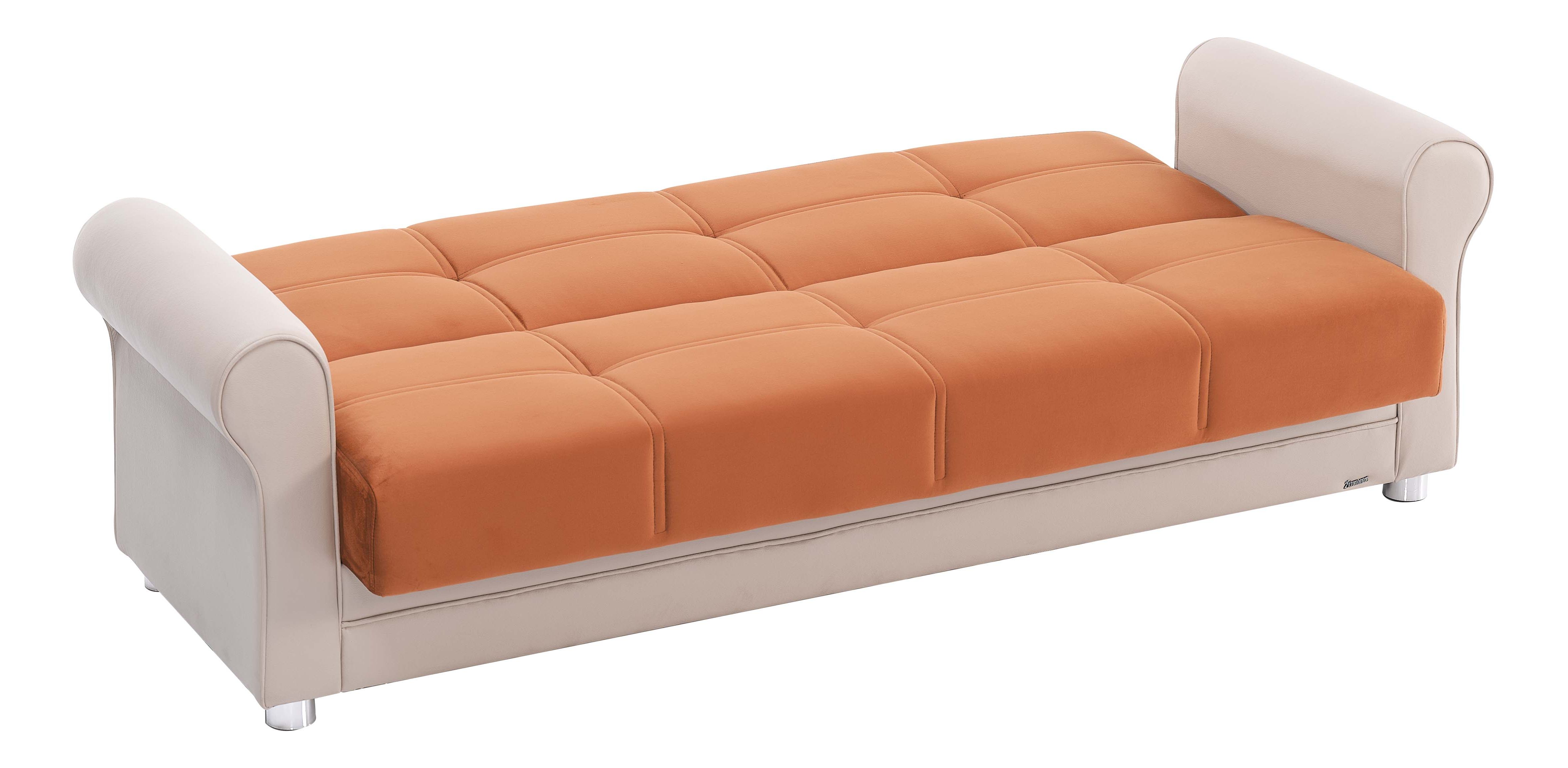 Avalon New Fabric/Leatherette Convertible Living Set