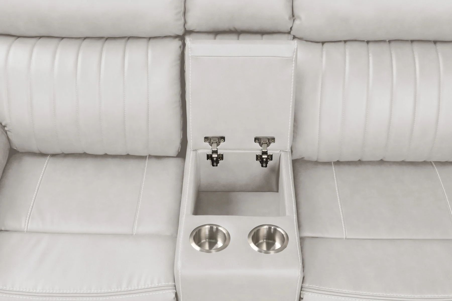 Aviator Recliner Sectional Sofa with Bluetooth Speakers & LED Lights