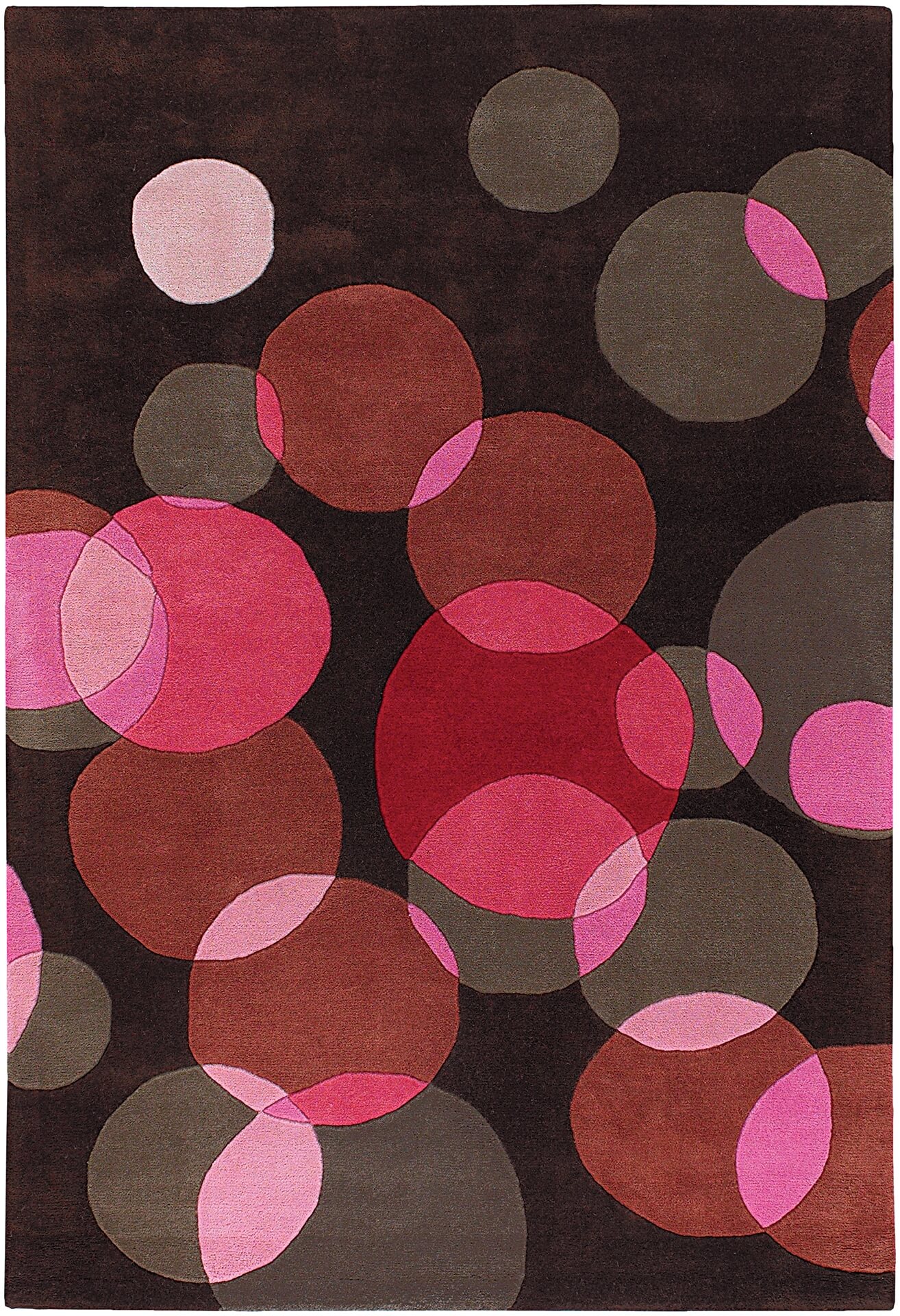 Avalisa Wool Rectangular Rug, Composition 1