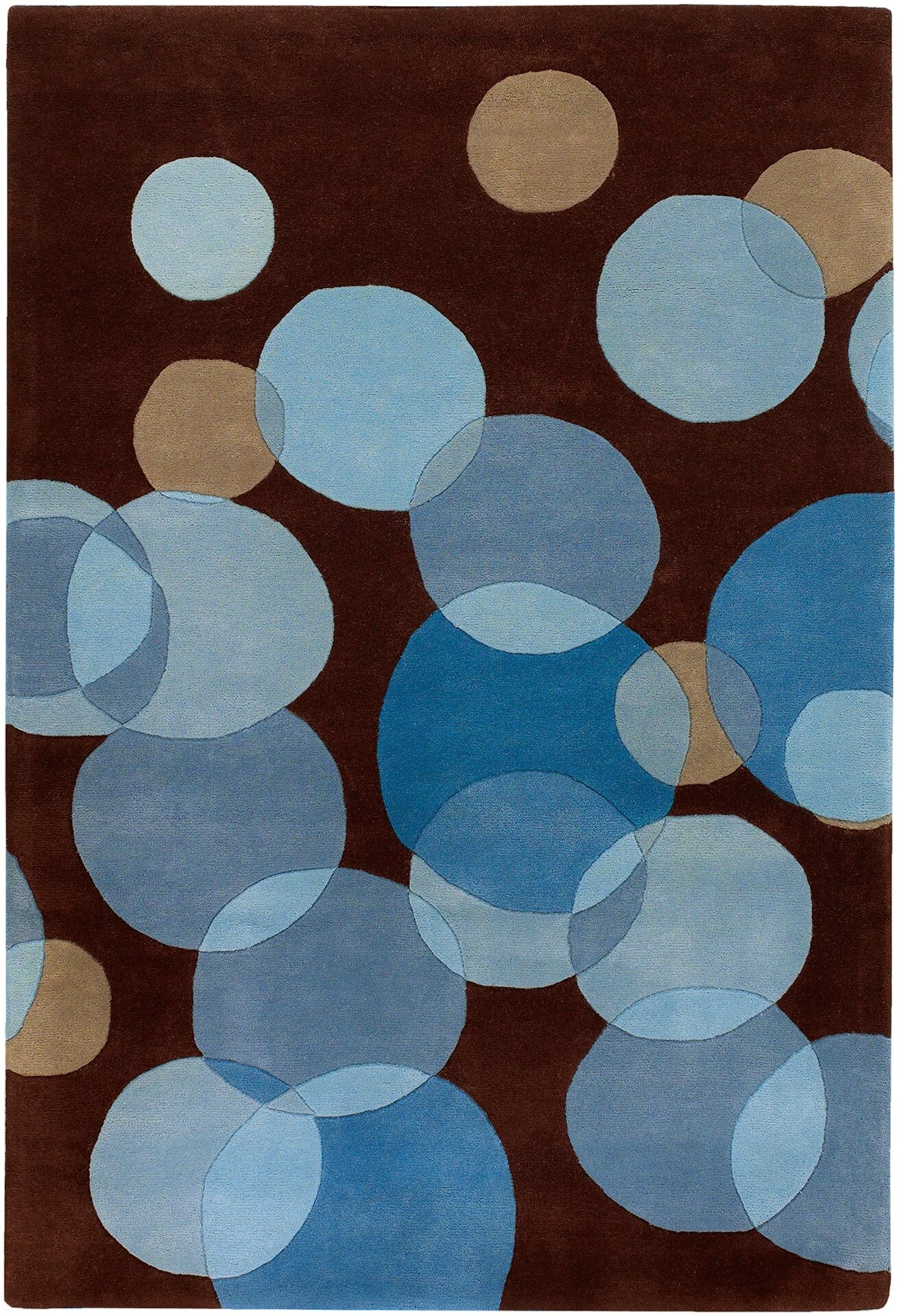 Avalisa Wool Rectangular Rug, Composition 2