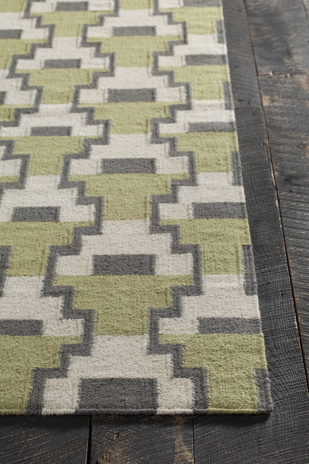 Avon Wool Rectangular Handmade Rug, 5' x 7'6"