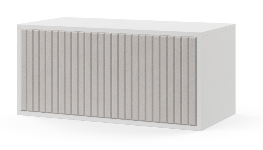 Choice 1H Office Melamine Cabinet w/Sliding Door