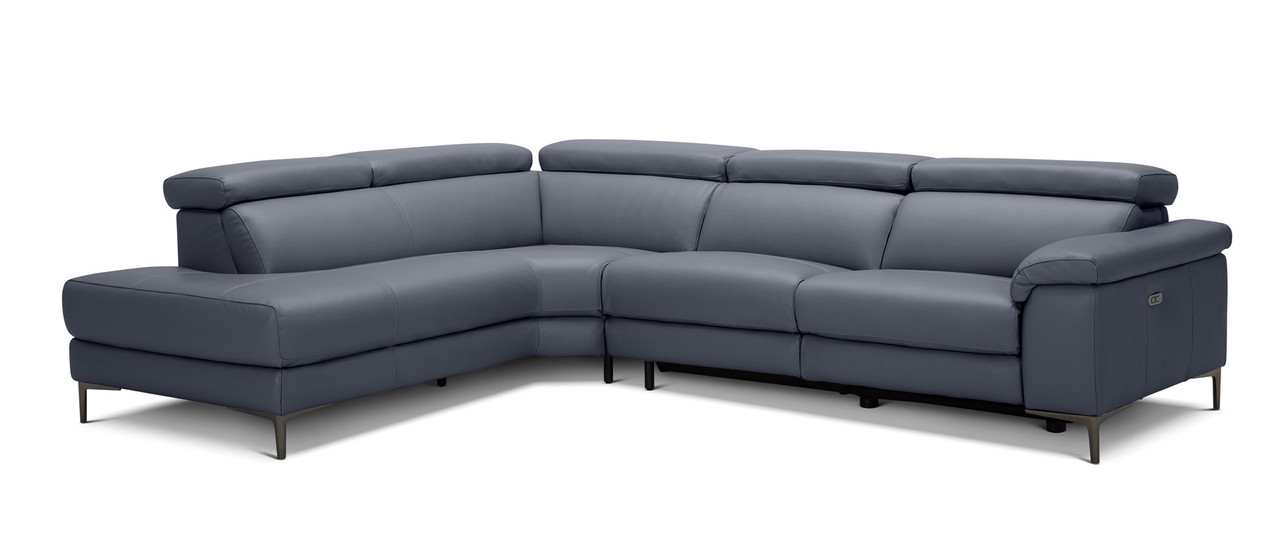 Axel Sectional RHF Slate Blue