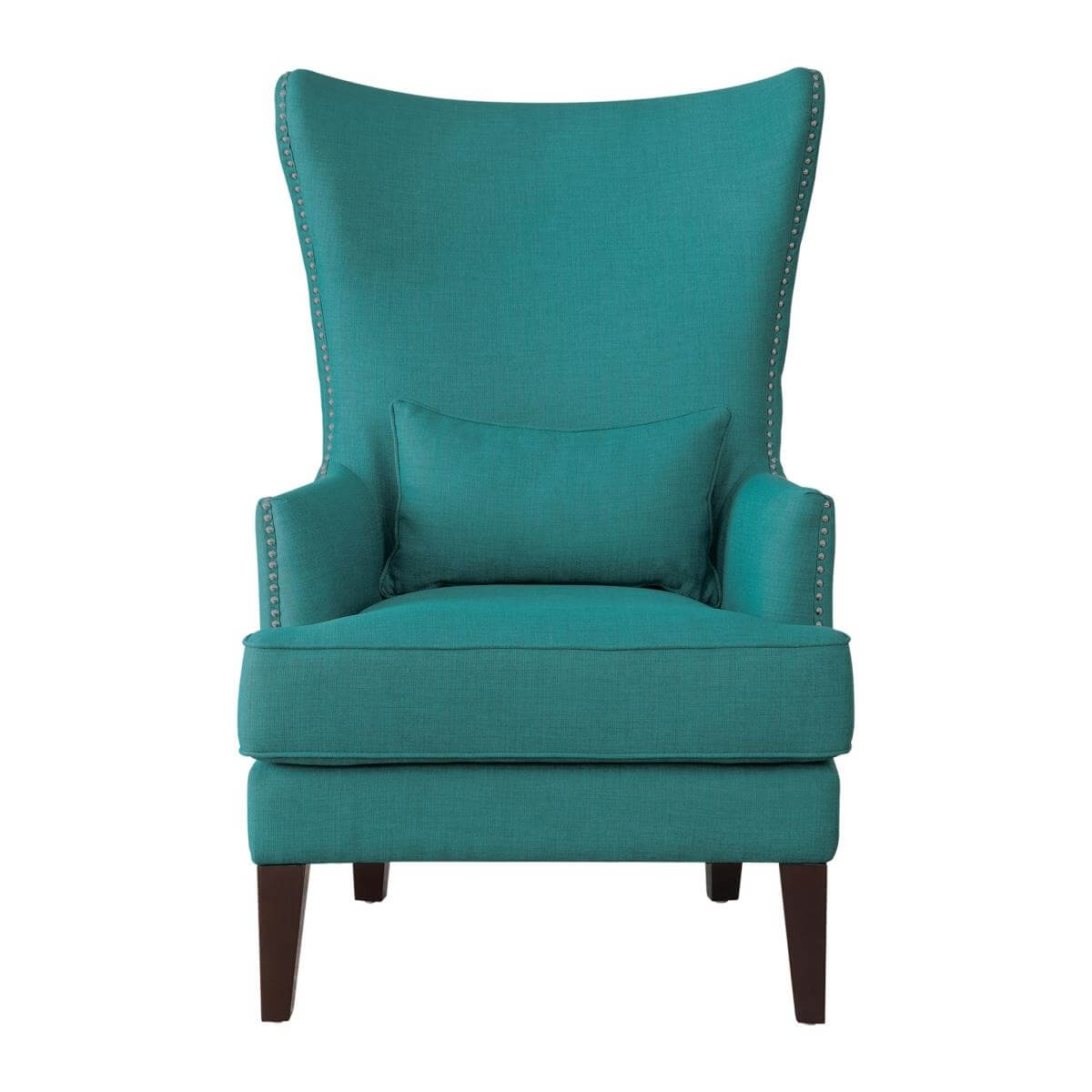 Avina Fabric Accent Chair w/ Kidney Pillow by Homelegance