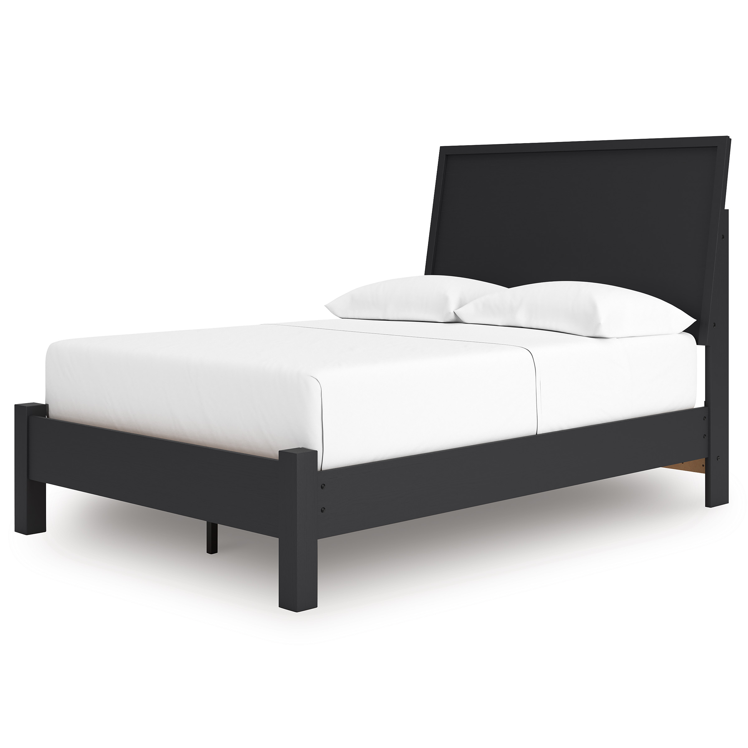 Danziar MDF/Wood Veneer Panel Bed