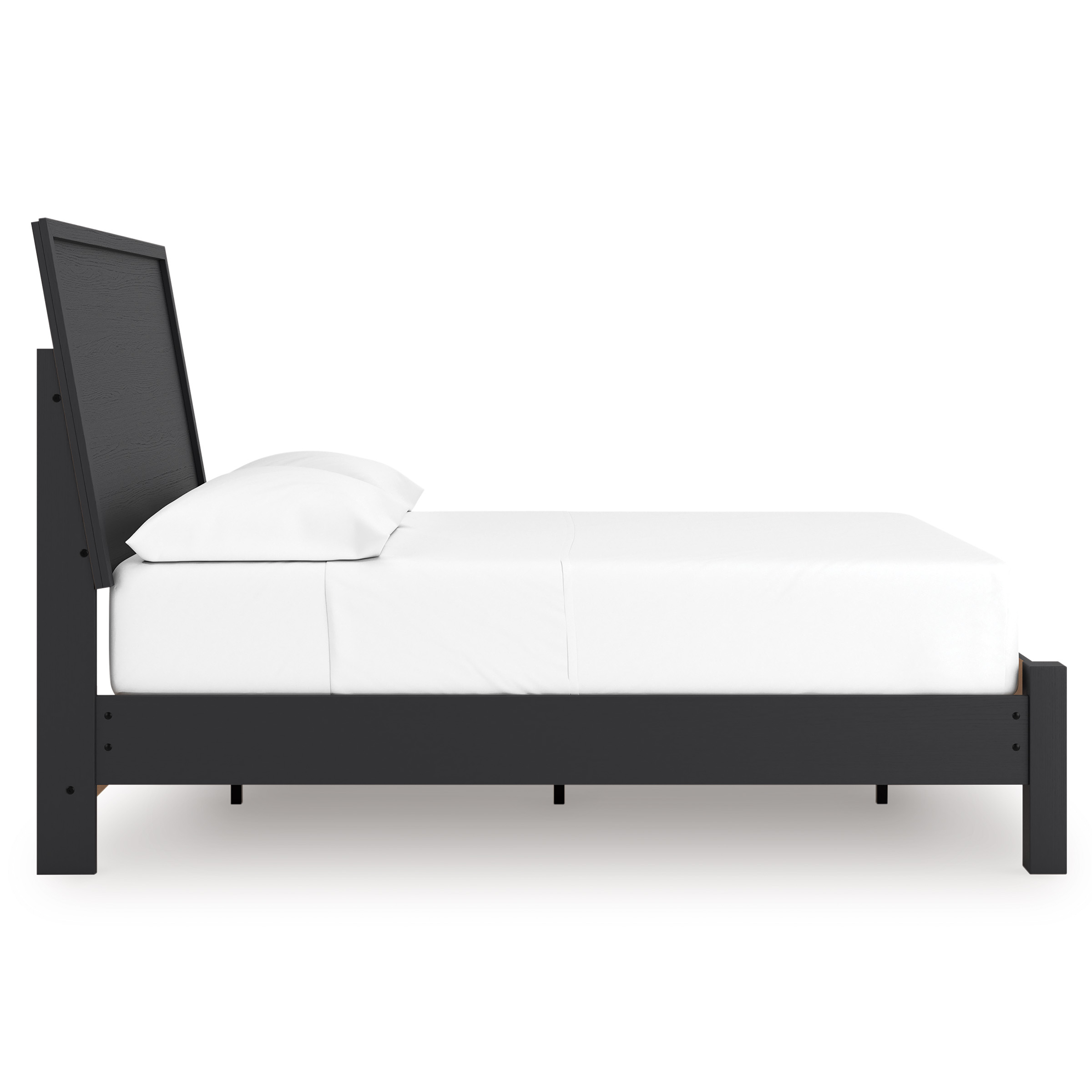 Danziar MDF/Wood Veneer Panel Bed