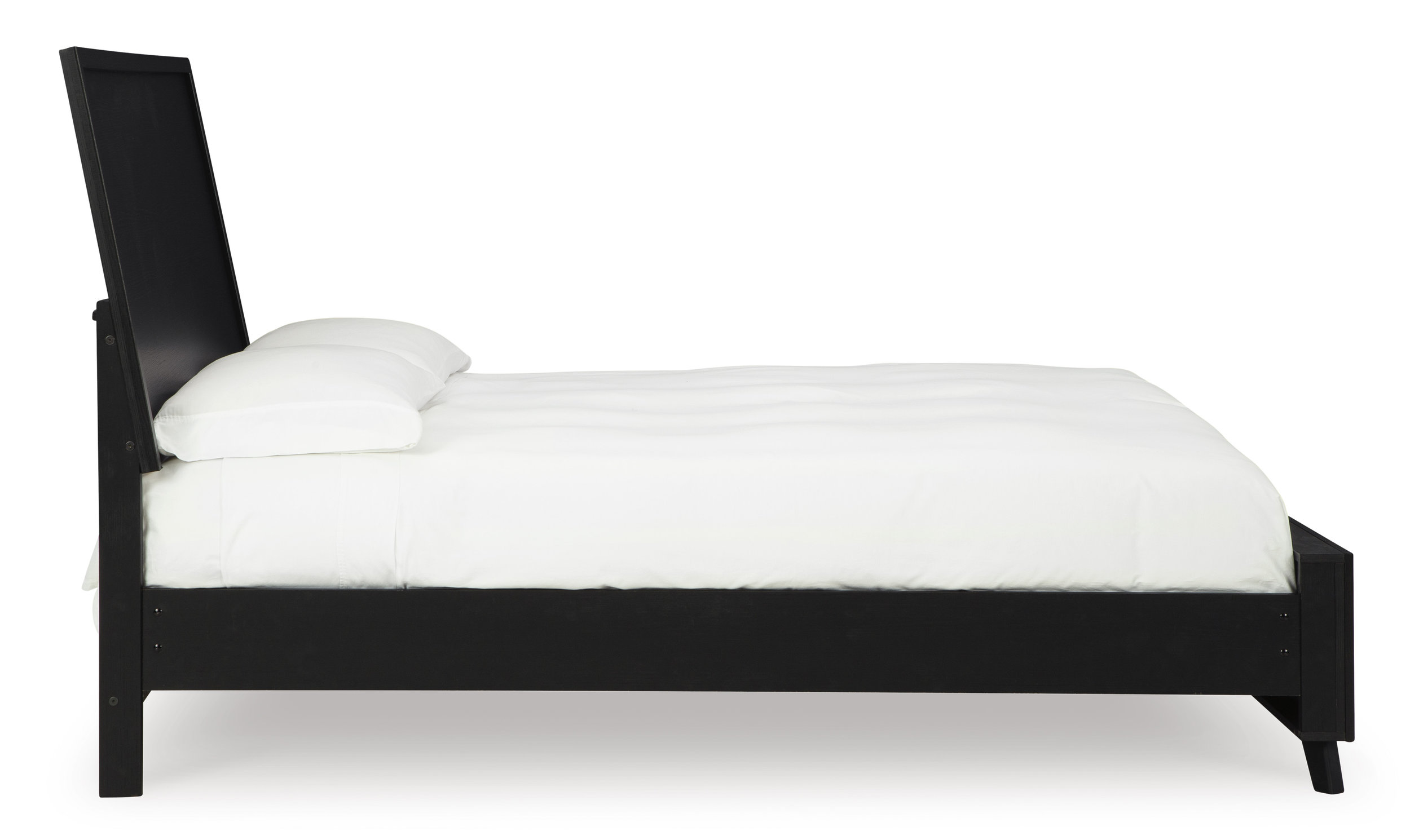 Danziar MDF/Wood Veneer Panel Bed w/Footboard, King Size