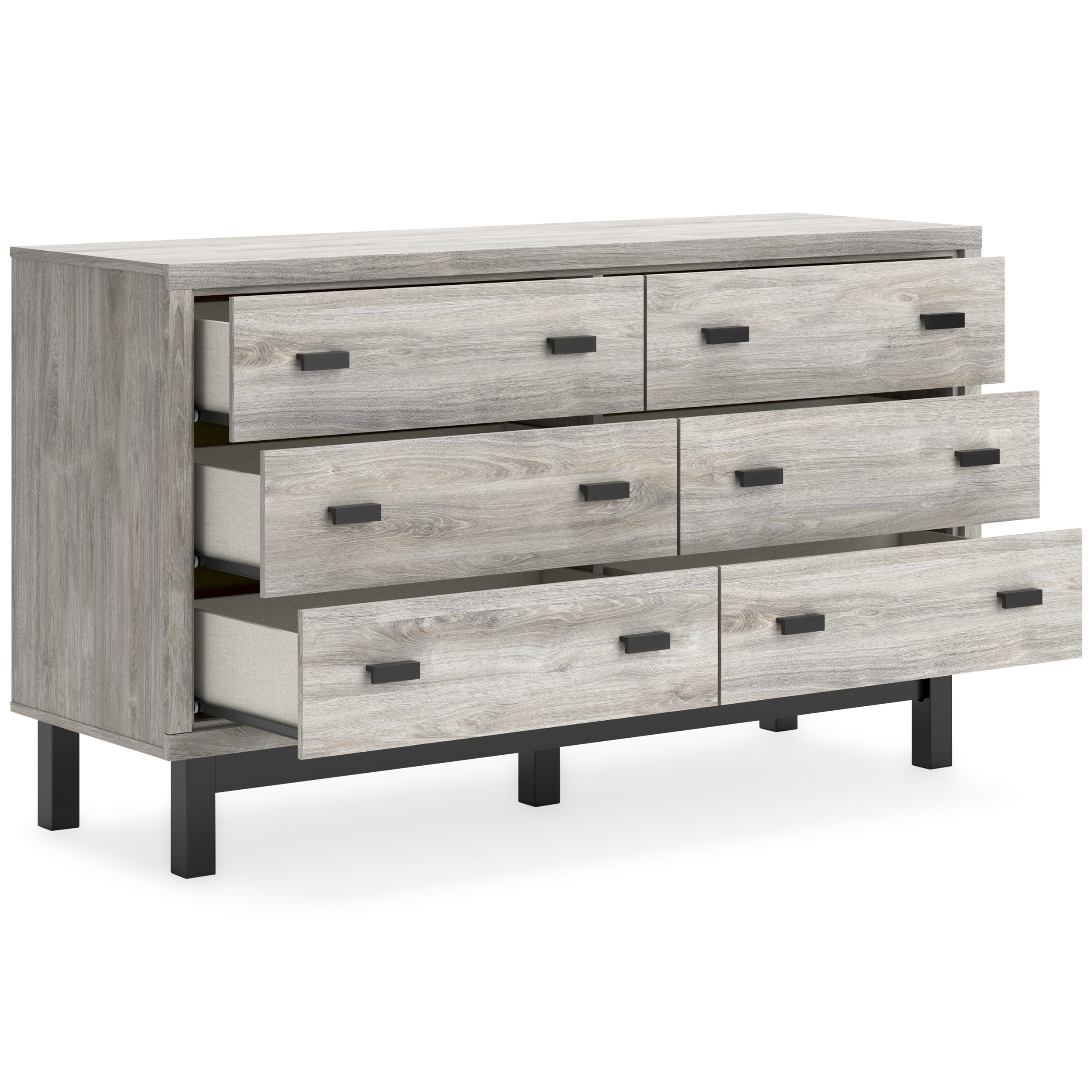 Vessalli MDF Panel Bedroom Set w/Extensions