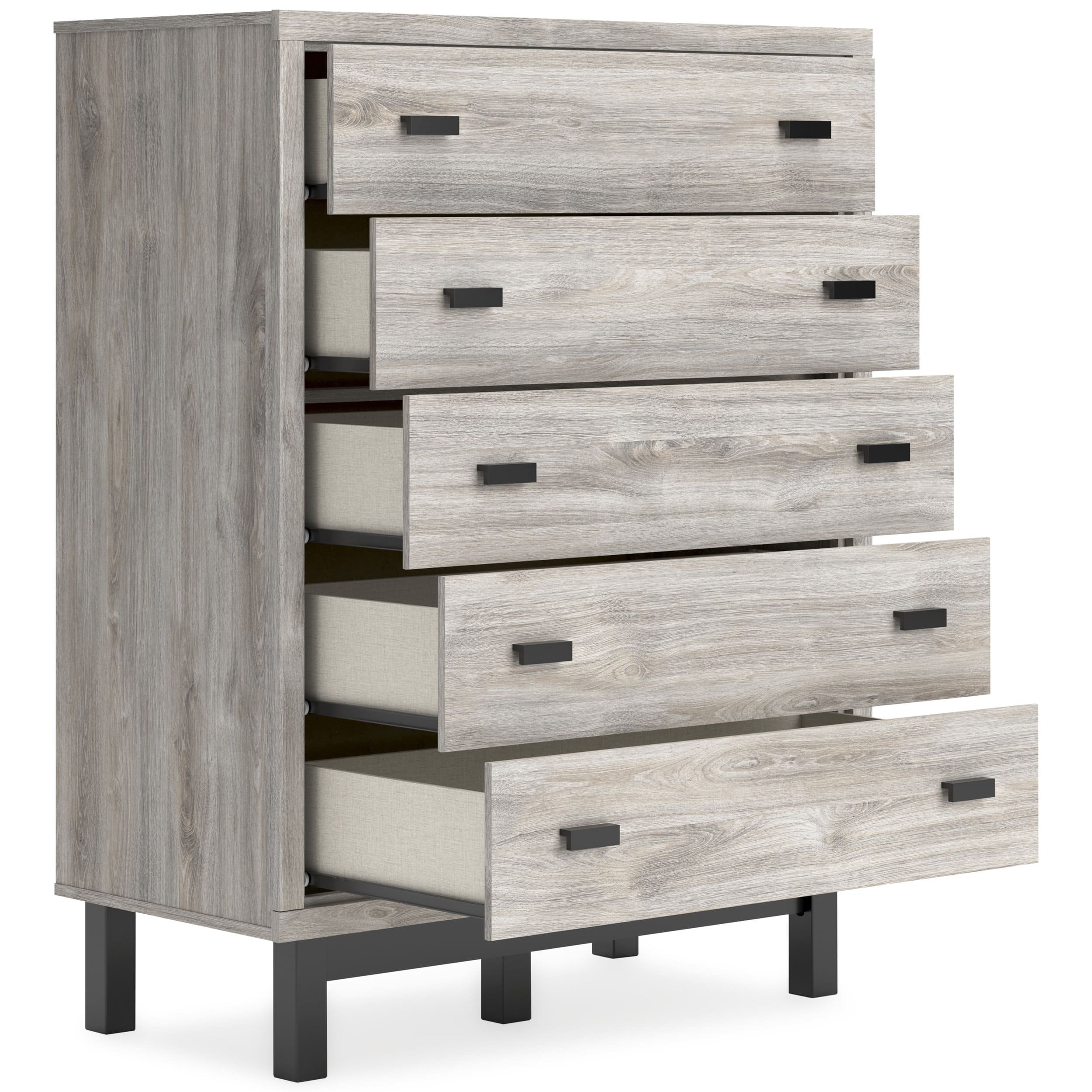 Vessalli MDF Panel Bedroom Set w/Extensions
