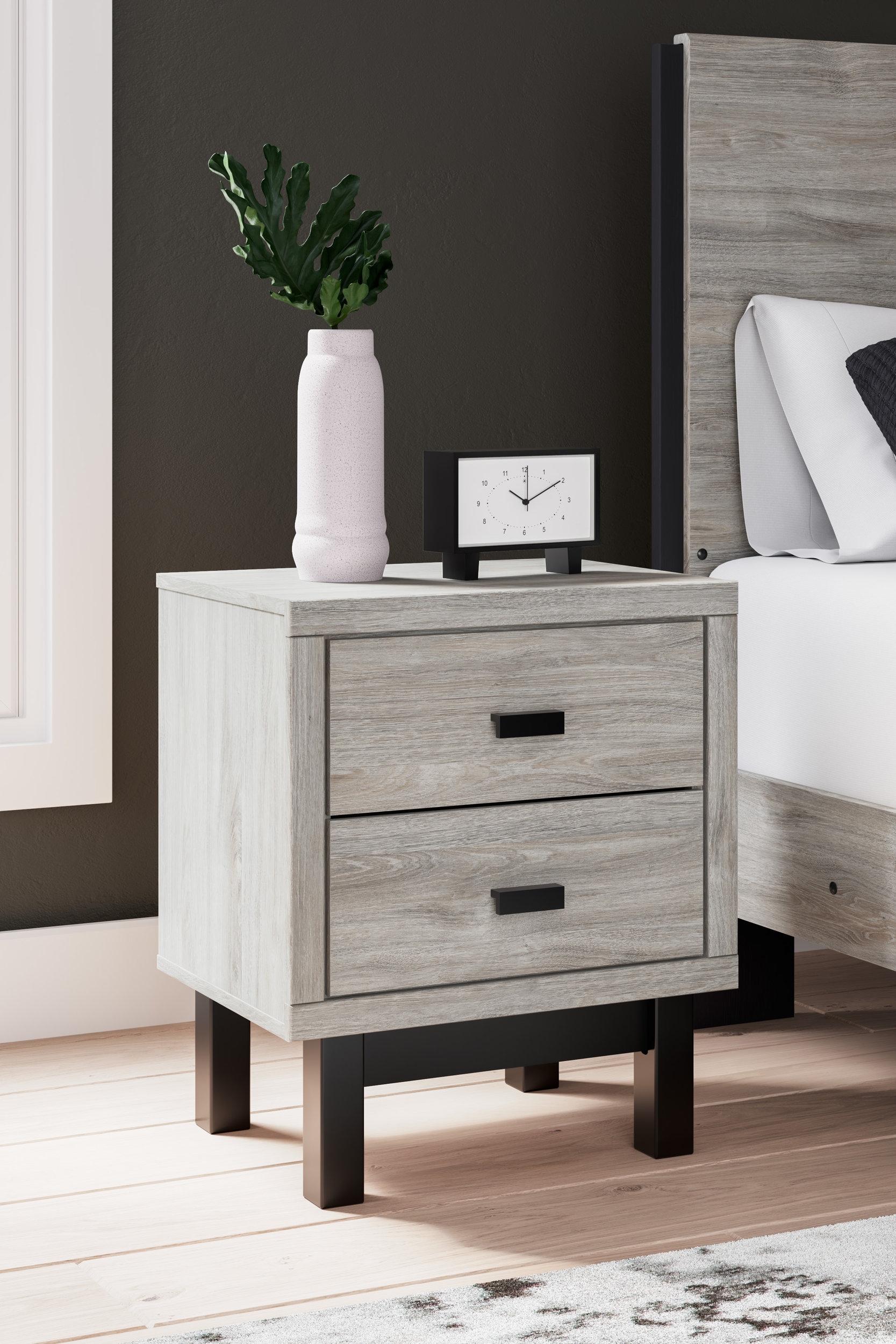 Vessalli MDF Panel Bedroom Set w/Extensions