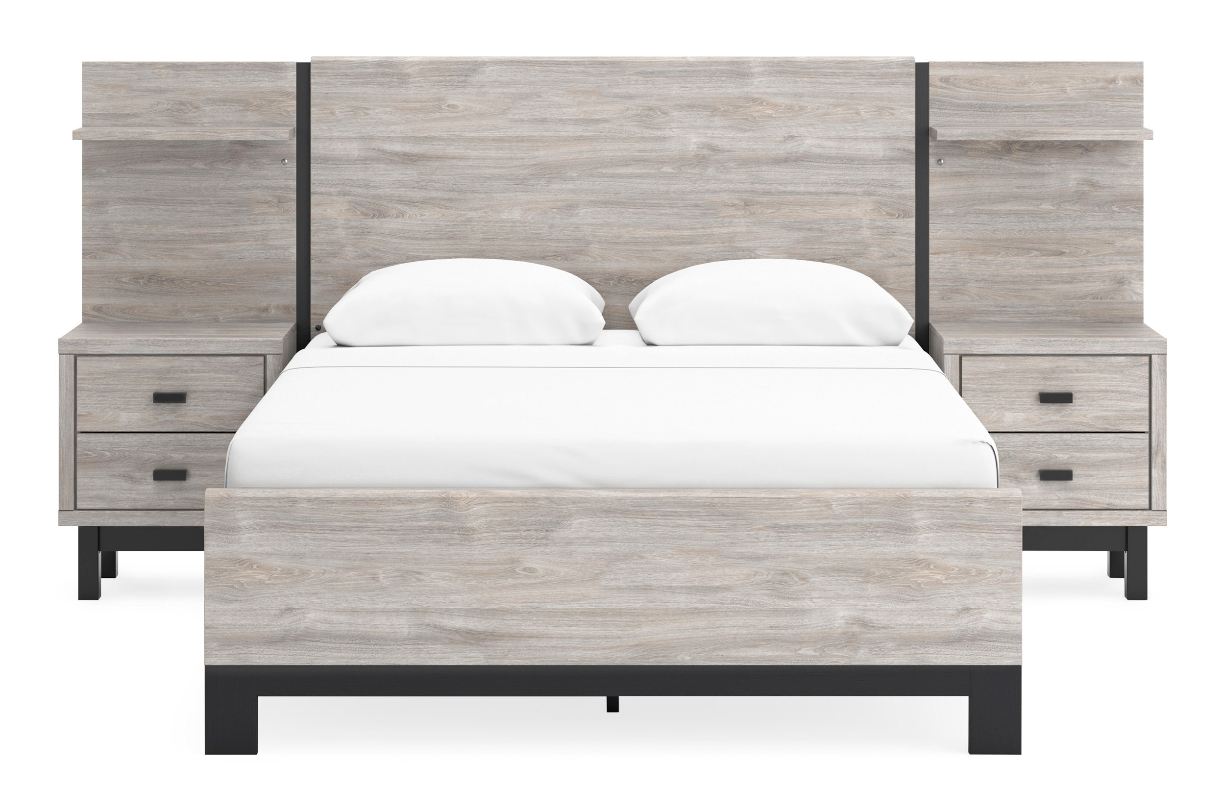 Vessalli MDF Panel Bedroom Set w/Extensions